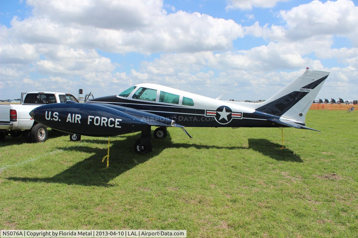 N5076A, 1961 Cessna U-3B (310M) C/N 310M-0018, Blue Canoe at Sun N Fun