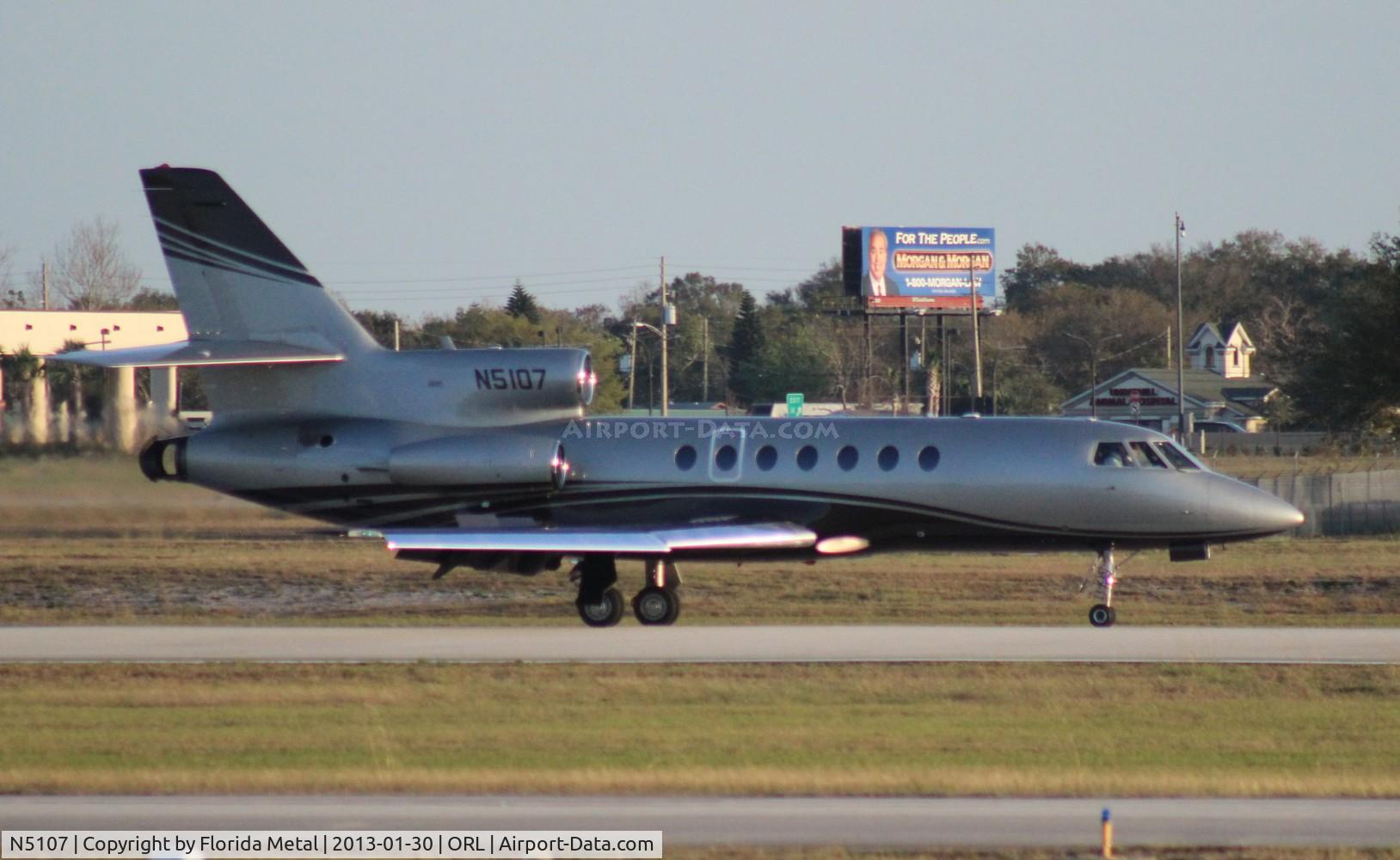 N5107, 1982 Dassault-Breguet Falcon 50 C/N 109, Falcon 50