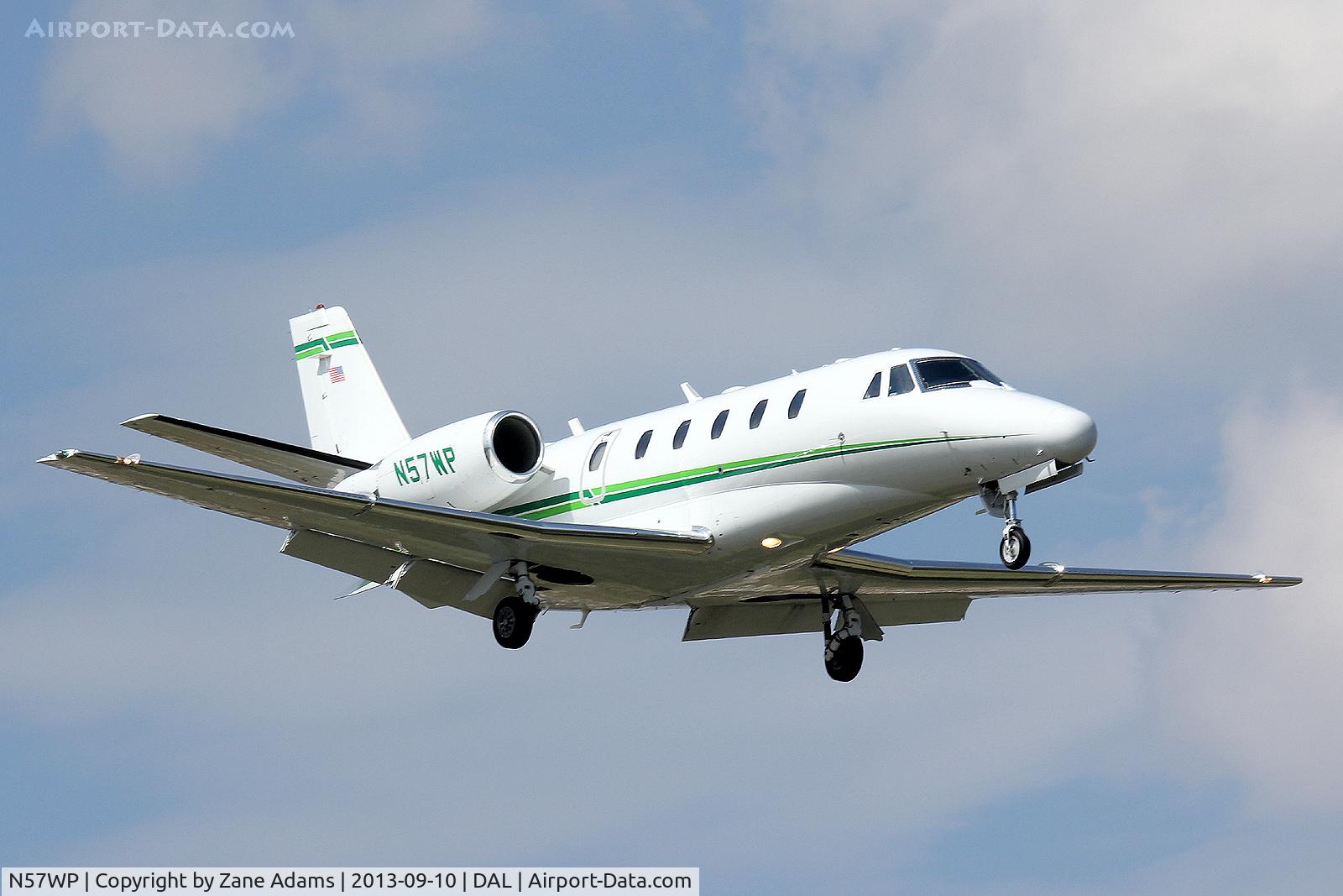 N57WP, 2003 Cessna 560XL Citation Excel C/N 560-5317, Landing at Dallas Love Field