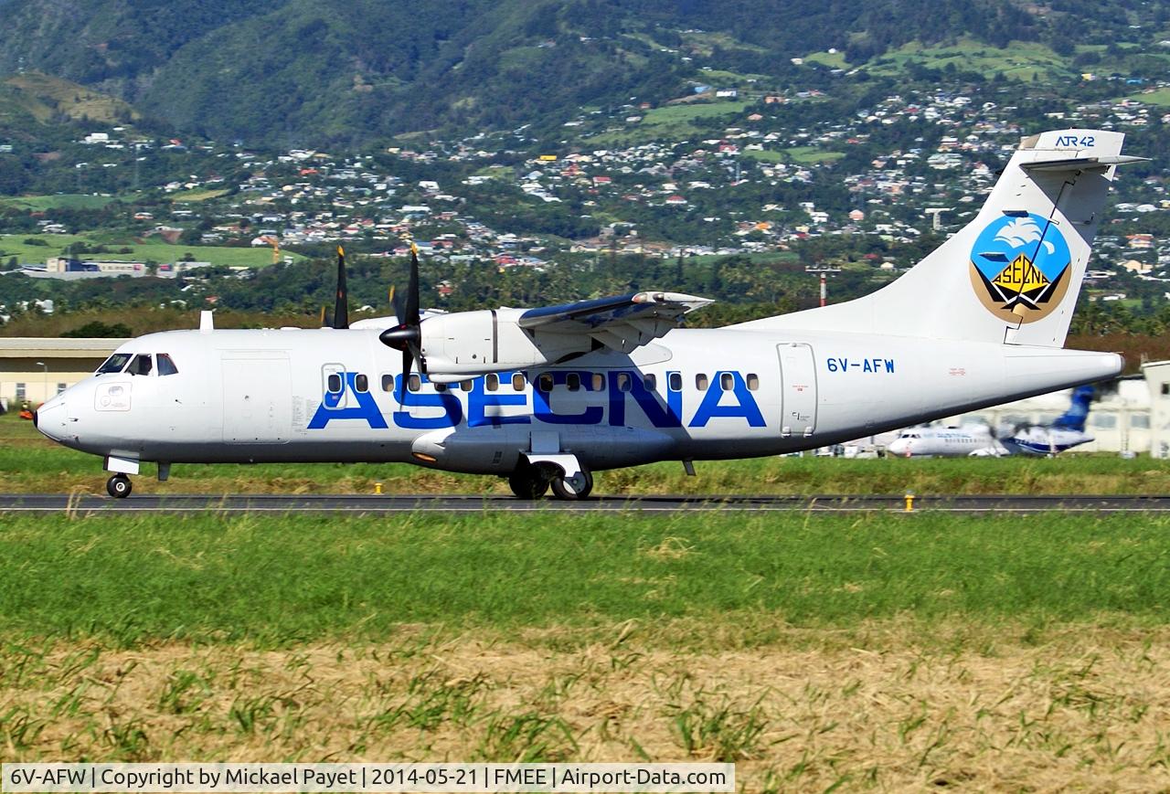 6V-AFW, 1988 ATR 42-300 C/N 117, Takeoff rwy 12