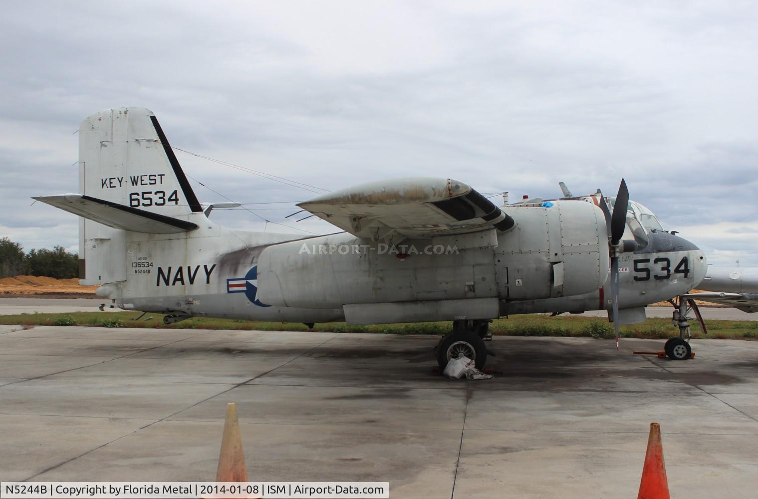 N5244B, 1957 Grumman US-2B Tracker (G89) C/N 443, Grumman S-2B Tracker at Kissimmee Air Museum