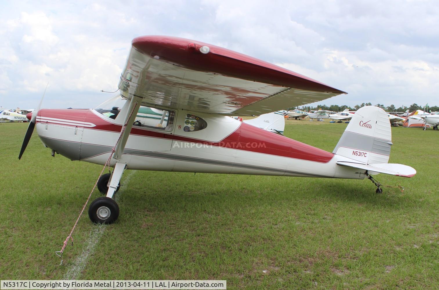 N5317C, 1950 Cessna 140A C/N 15437, Cessna 140A at Sun N fun