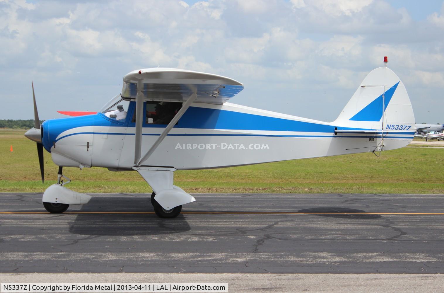 N5337Z, 1961 Piper PA-22-108 Colt C/N 22-9047, Piper Tripacer at Sun N Fun