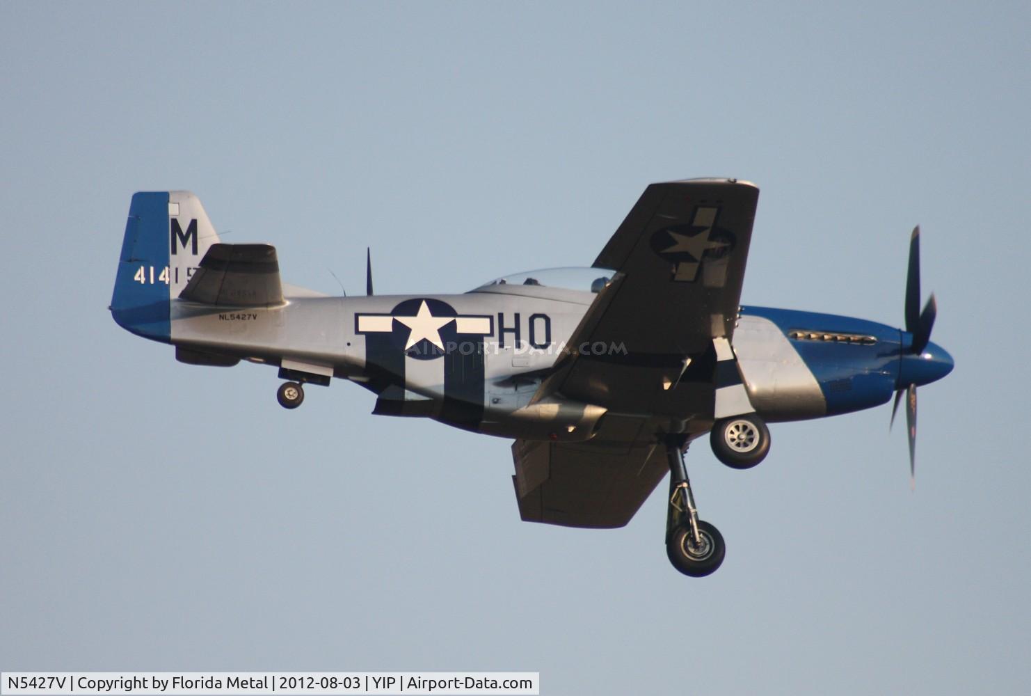 N5427V, 1944 North American F-51D Mustang C/N 44-72942, P-51D Petie 2nd at Thunder Over Michigan