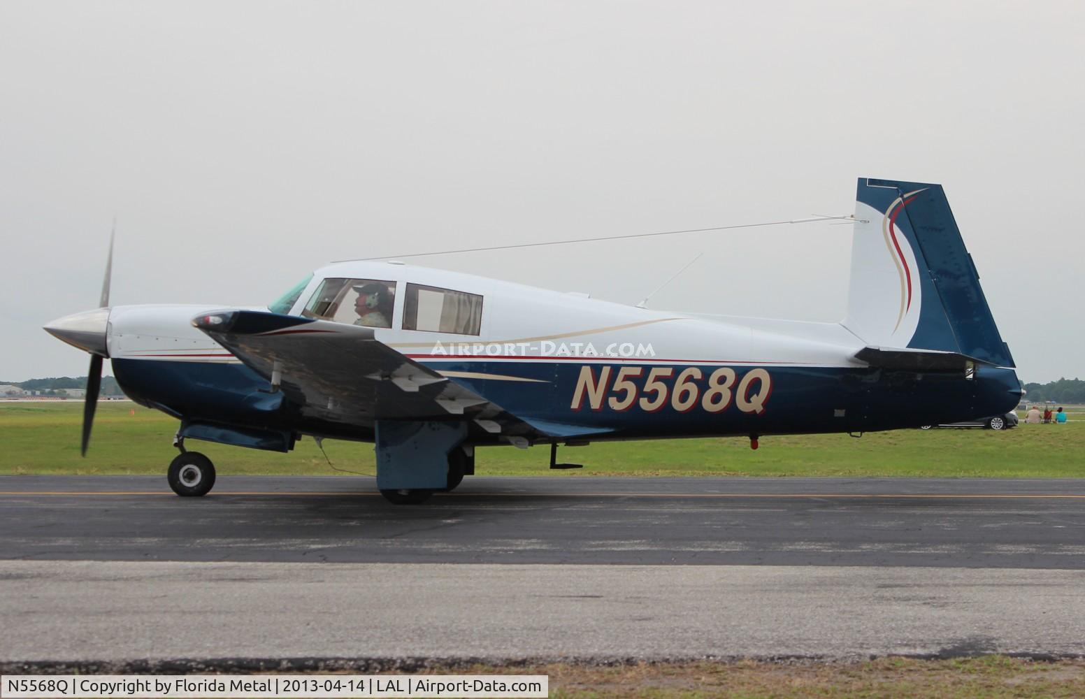 N5568Q, 1965 Mooney M20E C/N 637, Mooney M20E at Sun N Fun