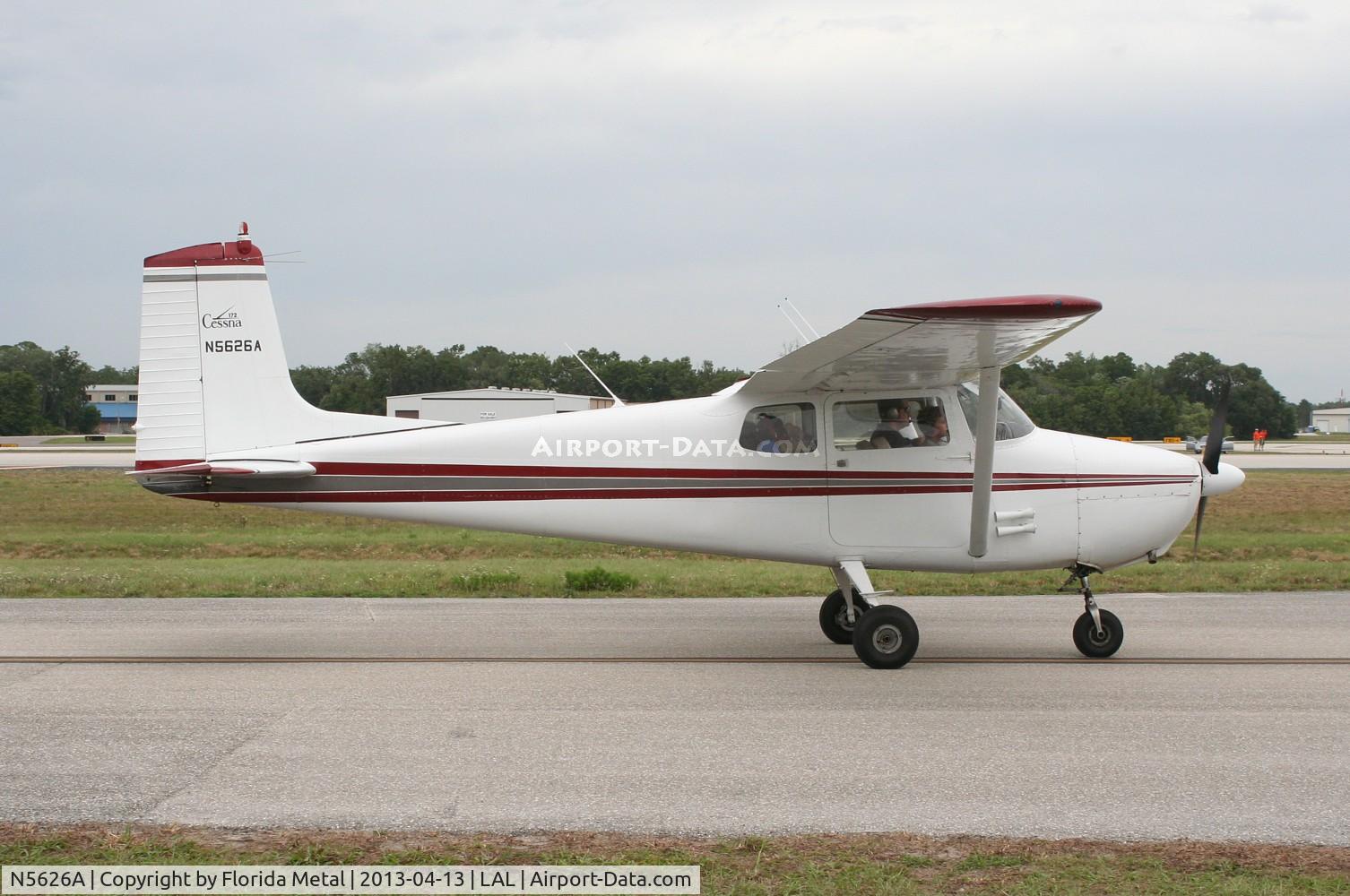 N5626A, 1956 Cessna 172 C/N 28226, Cessna 172 at Sun N Fun