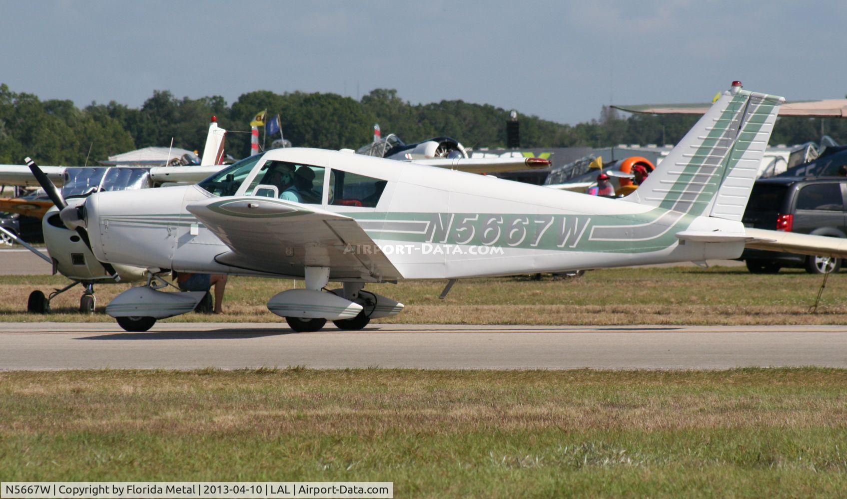 N5667W, 1962 Piper PA-28-160 Cherokee C/N 28-780, PA-28-160 at Sun N Fun