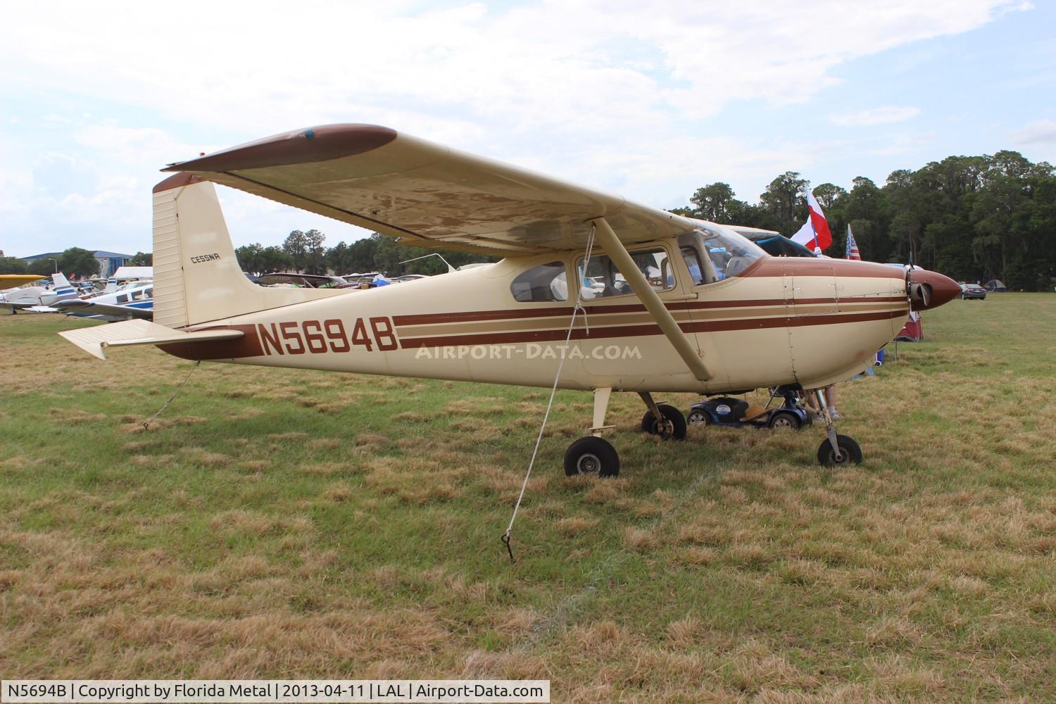 N5694B, 1956 Cessna 182 Skylane C/N 33694, Cessna 182 at Sun N Fun