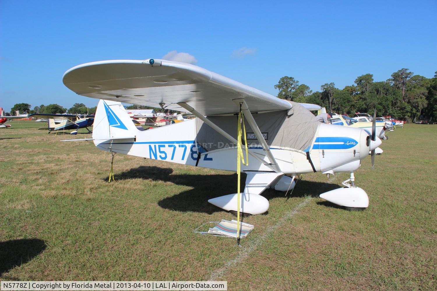 N5778Z, 1963 Piper PA-22-108 Colt C/N 22-9623, Piper Tripacer