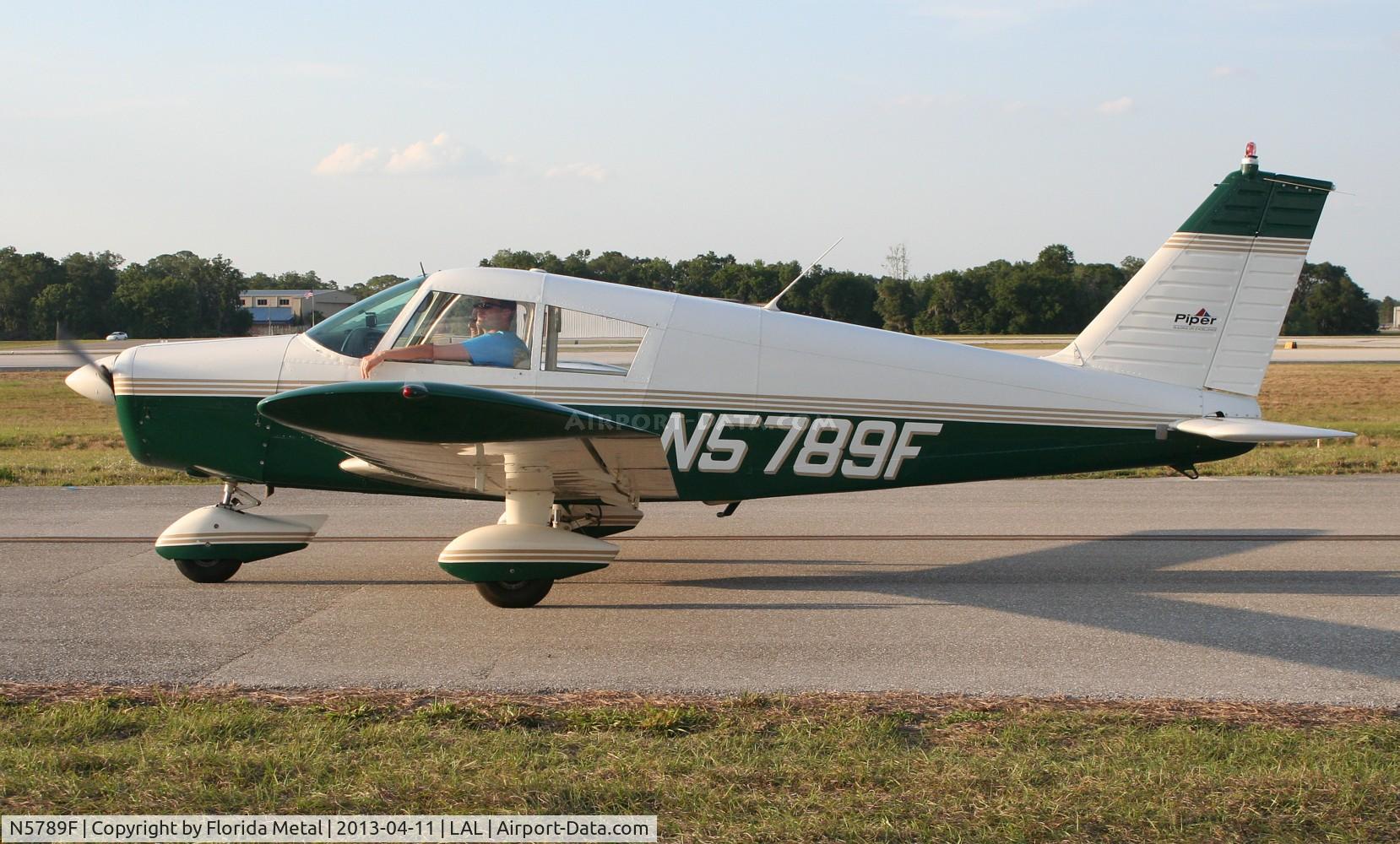 N5789F, 1968 Piper PA-28-140 C/N 28-25096, Piper PA-28-140