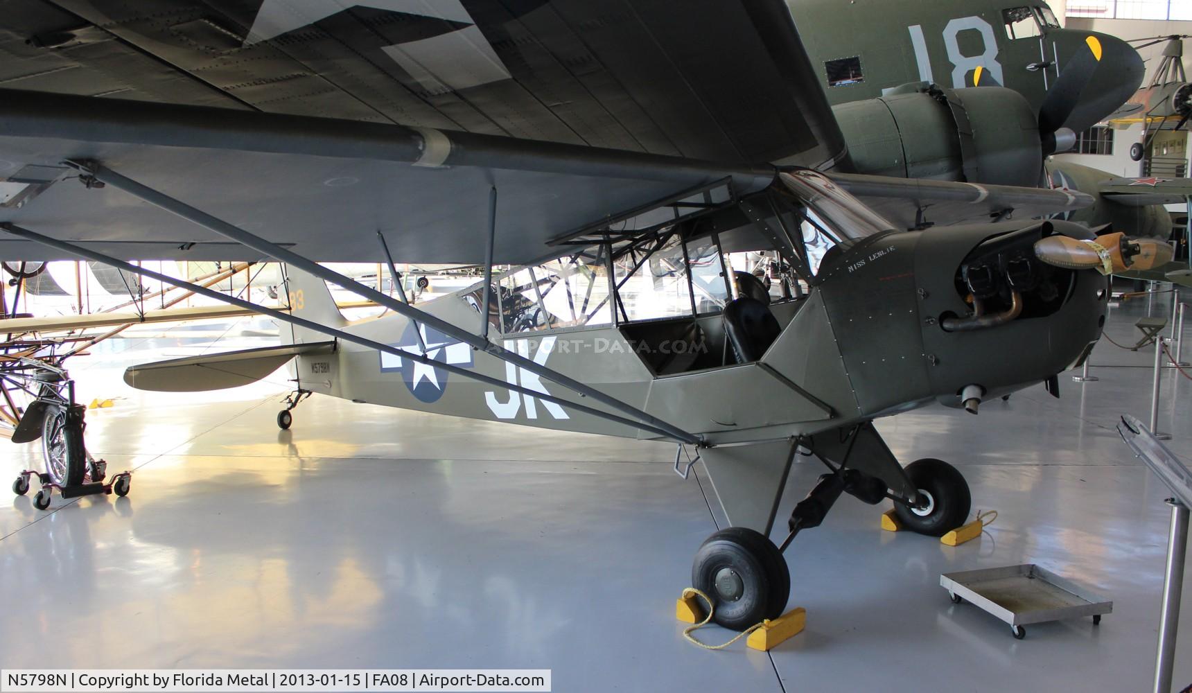 N5798N, Piper J3C-65 Cub Cub C/N 13623, L-4 at Fantasy of Flight