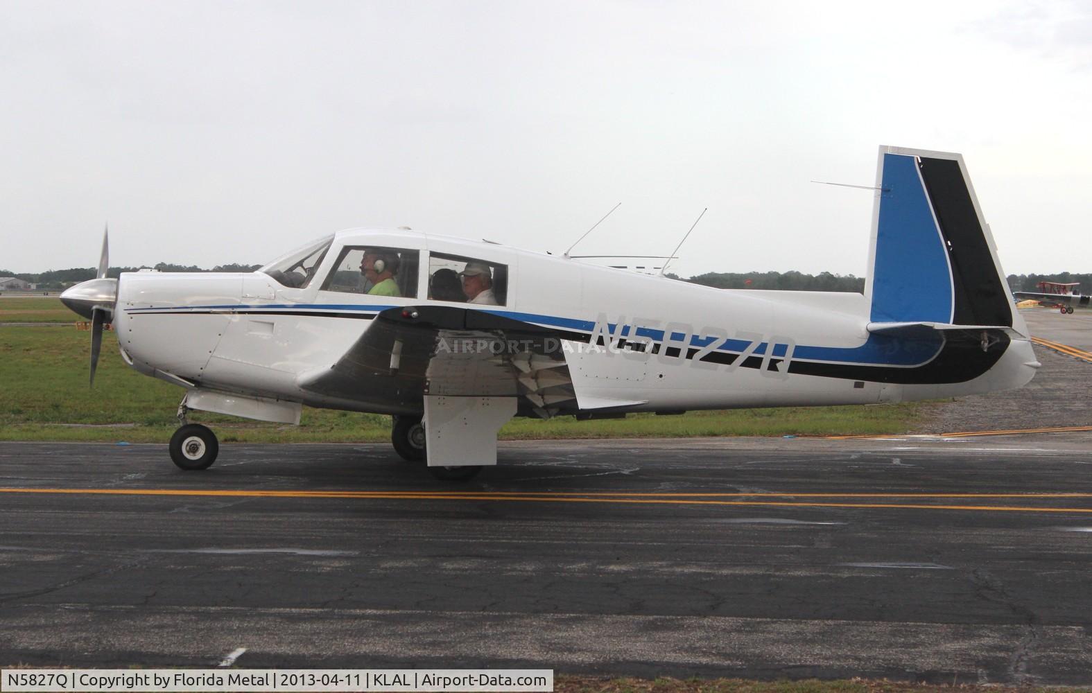 N5827Q, 1965 Mooney M20E C/N 859, Mooney M20E at Sun N Fun