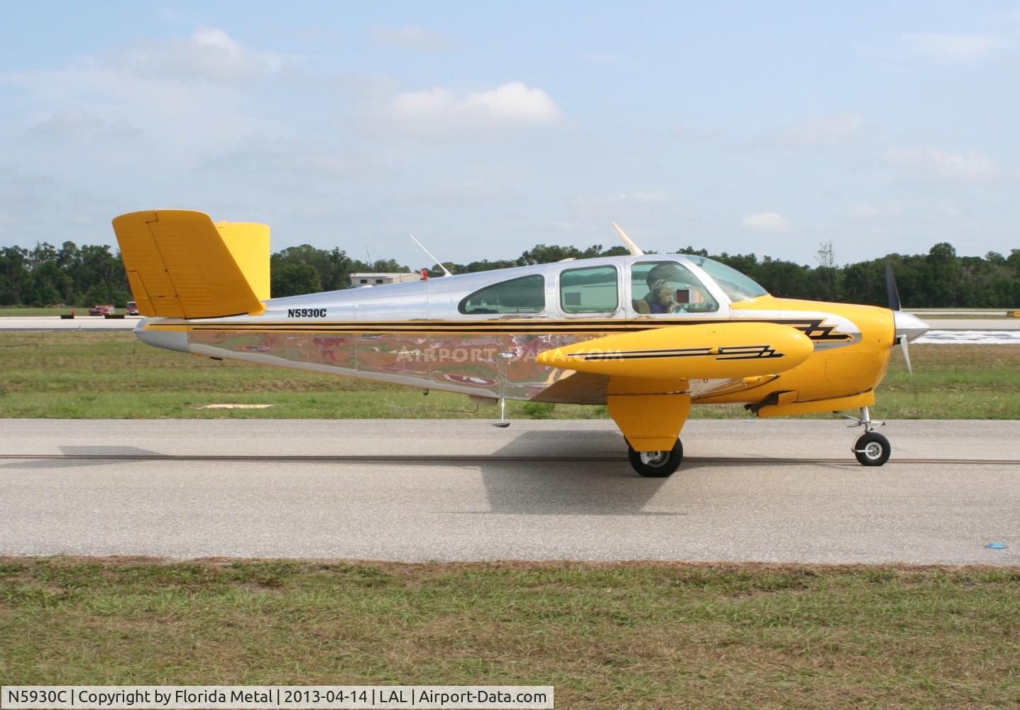 N5930C, 1952 Beech C35 Bonanza C/N D-3291, Beech C35 Bonanza at Sun N Fun