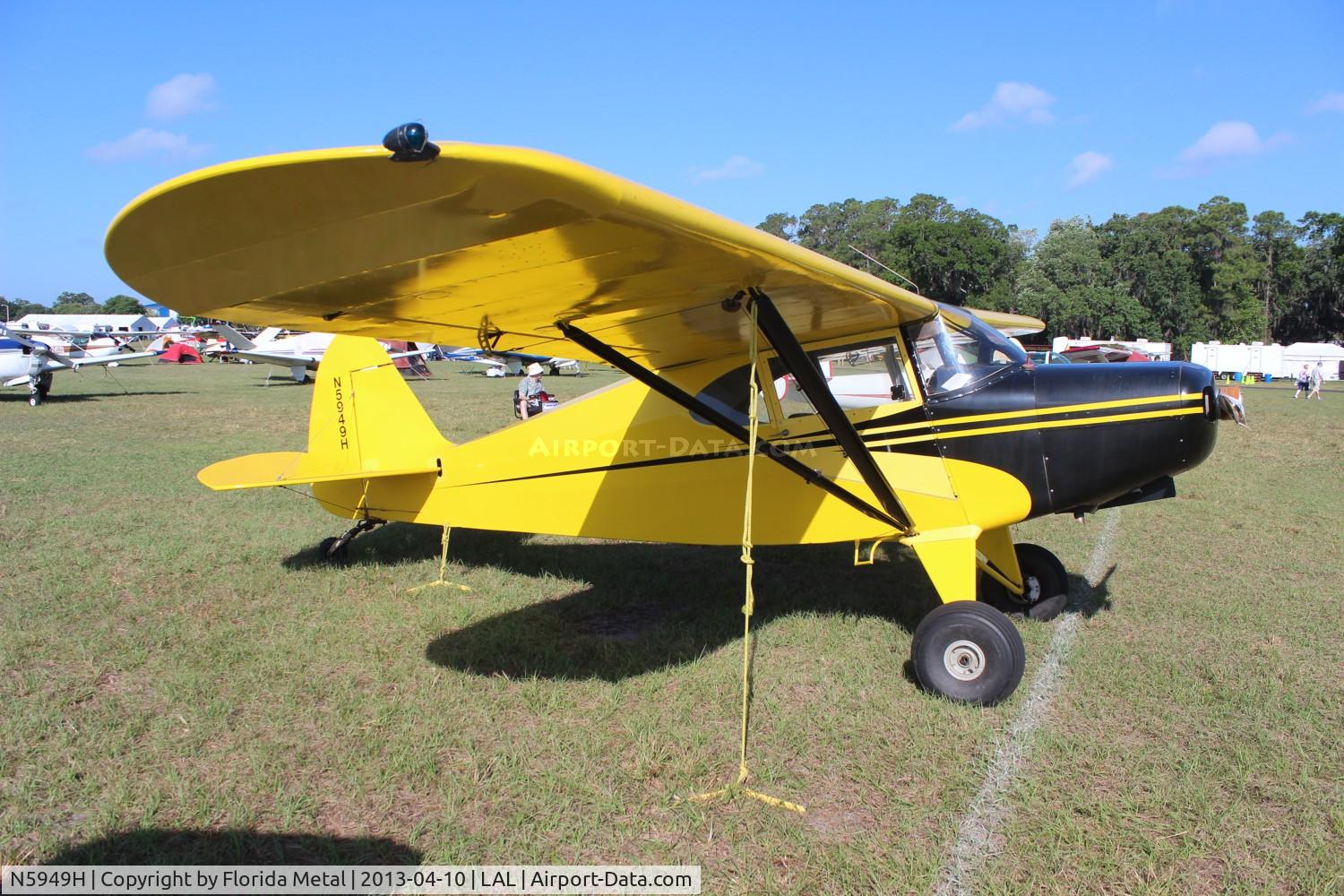 N5949H, 1949 Piper PA-16 Clipper C/N 16-573, Piper PA-16 at Sun N Fun