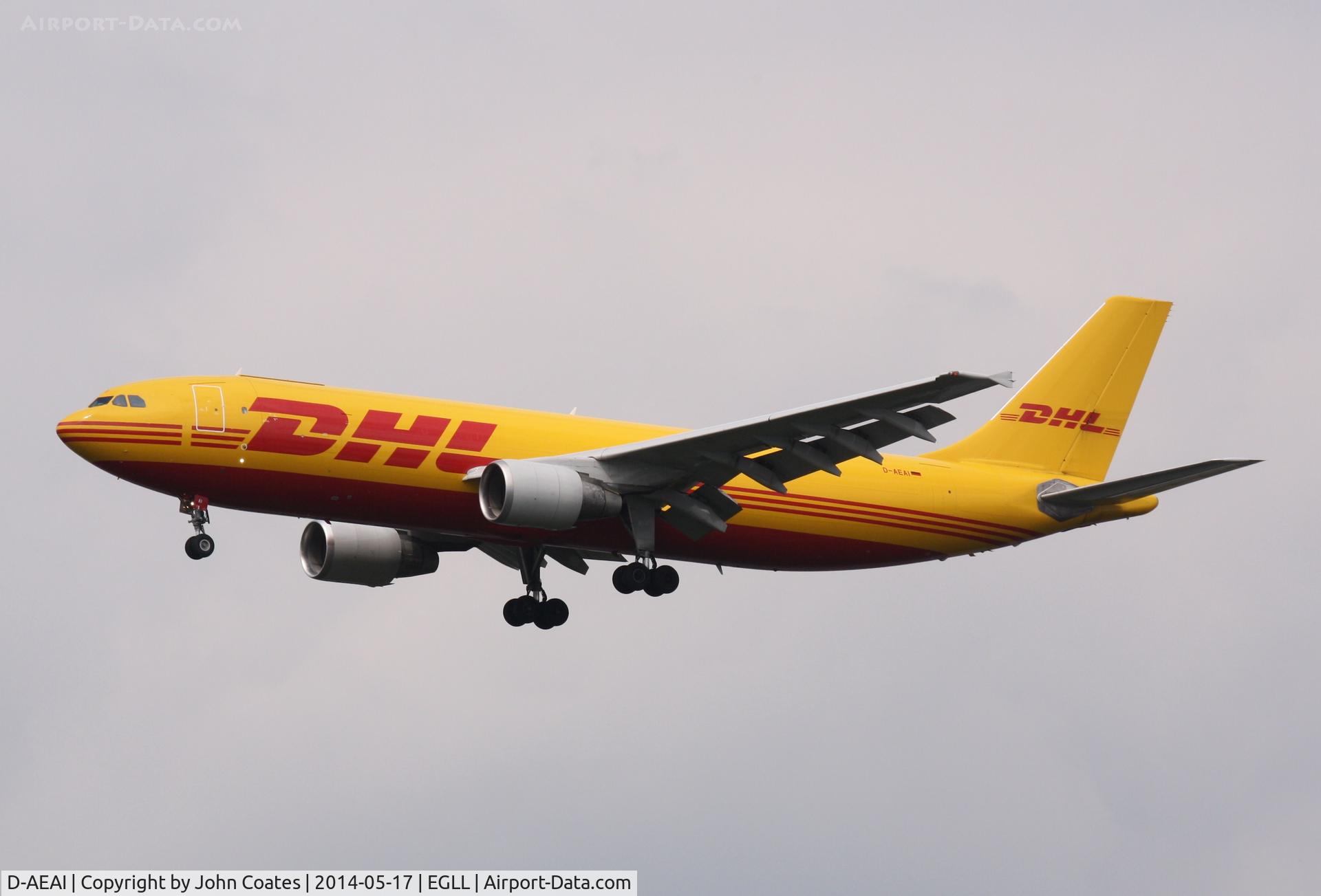 D-AEAI, 1992 Airbus A300B4-622R(F) C/N 637, Finals 27L