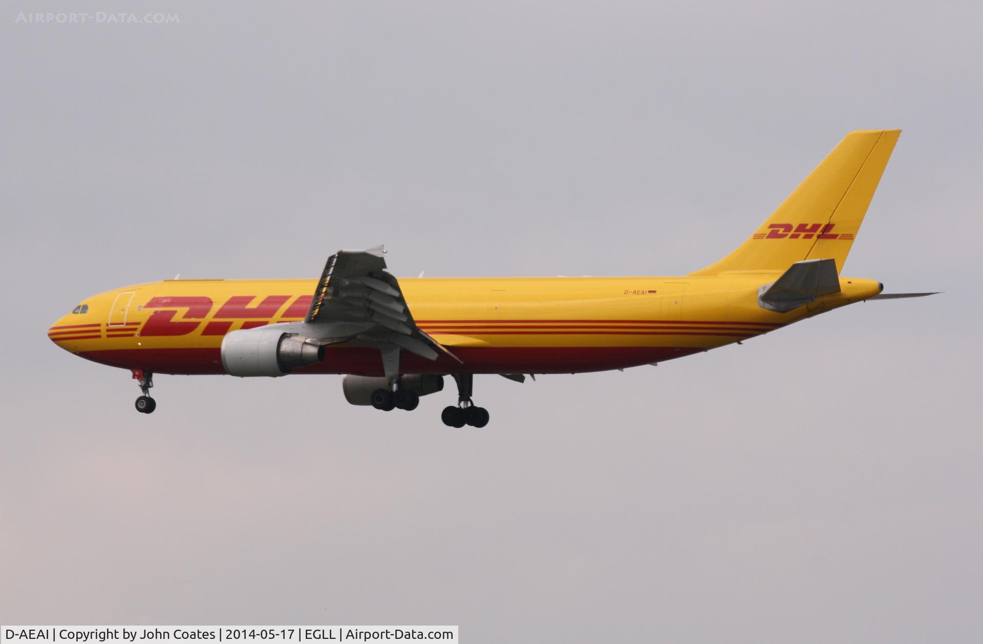 D-AEAI, 1992 Airbus A300B4-622R(F) C/N 637, Arriving 27L