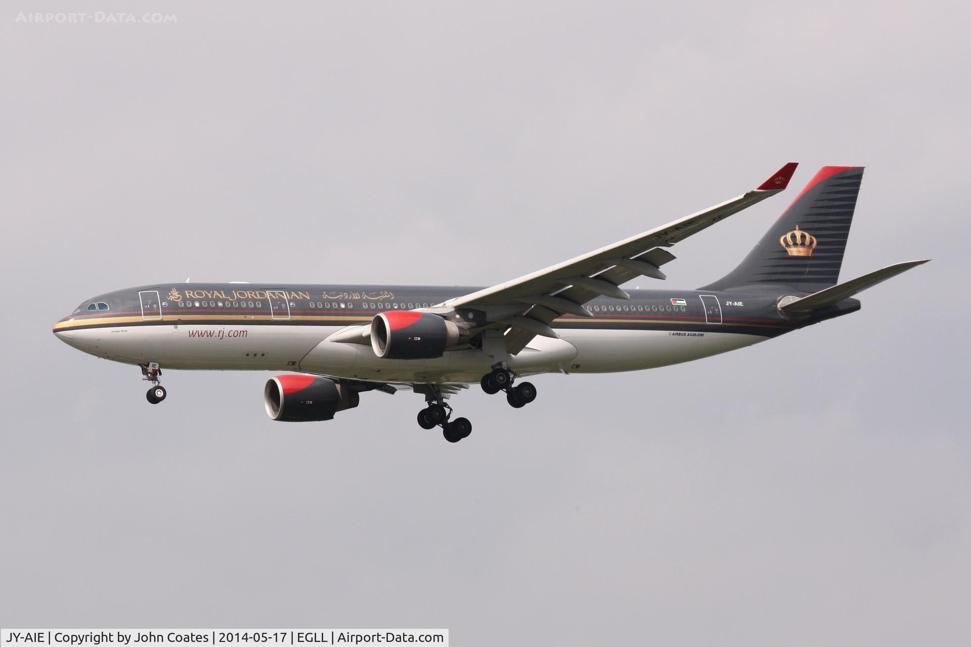 JY-AIE, 2008 Airbus A330-223 C/N 970, Finals 27L