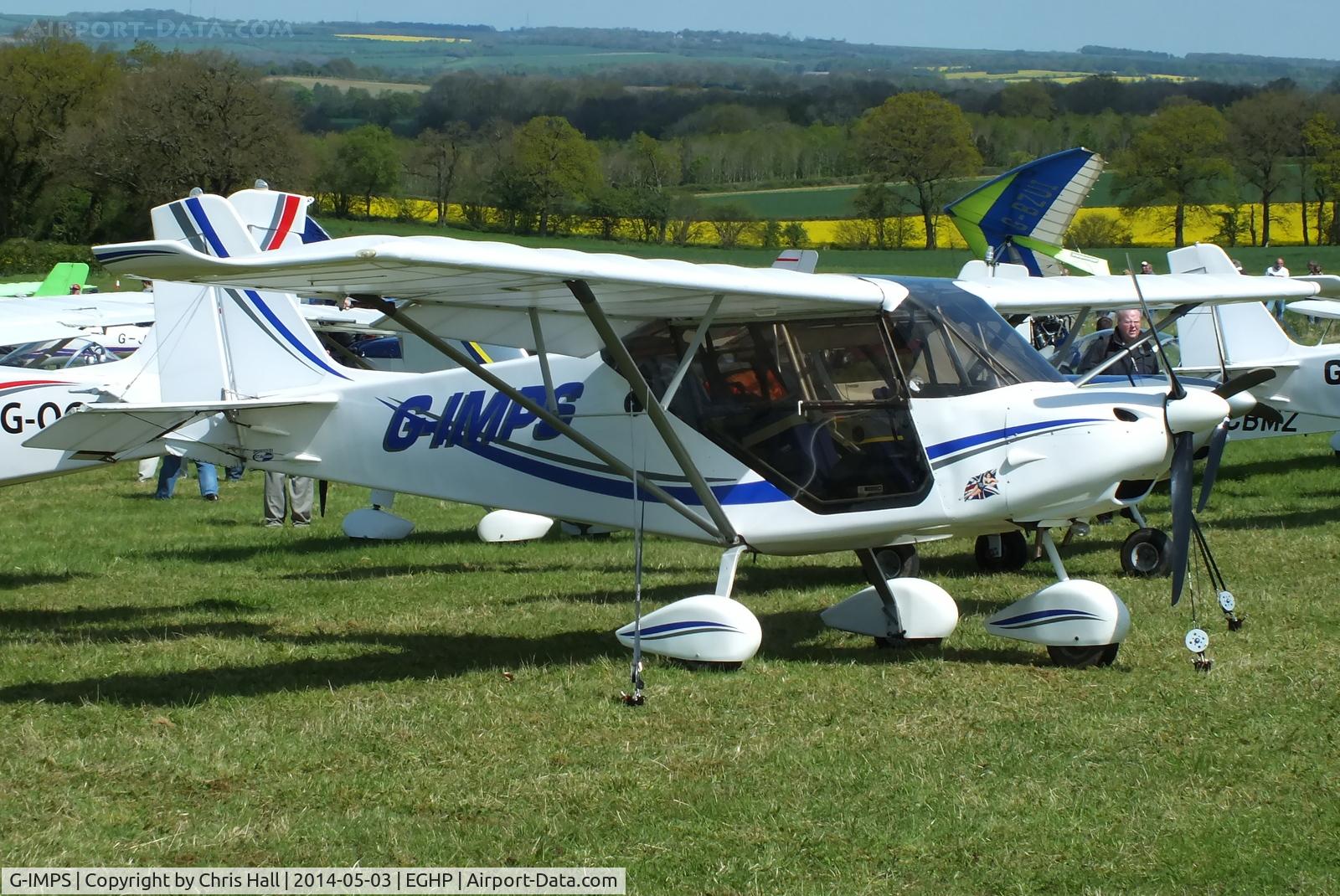 G-IMPS, 2010 Best Off Skyranger Nynja 912S(1) C/N BMAA/HB/600, at the 2014 Microlight Trade Fair, Popham