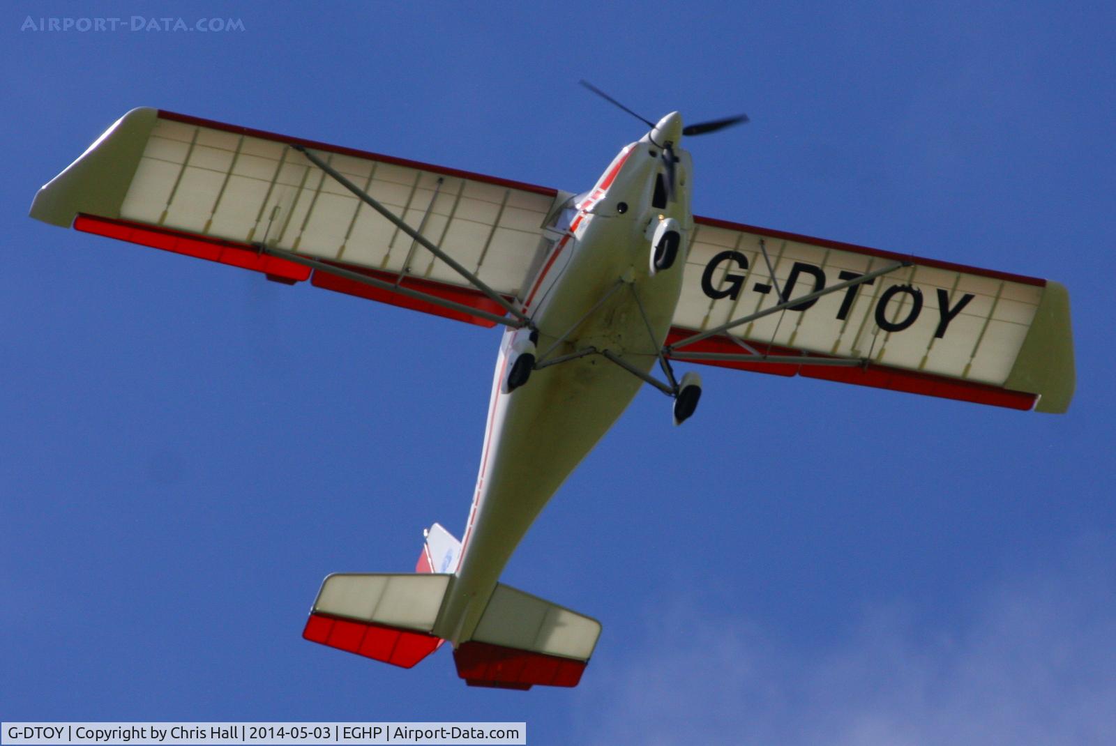 G-DTOY, 2003 Comco Ikarus C42 FB100 C/N 0309-6570, at the 2014 Microlight Trade Fair, Popham