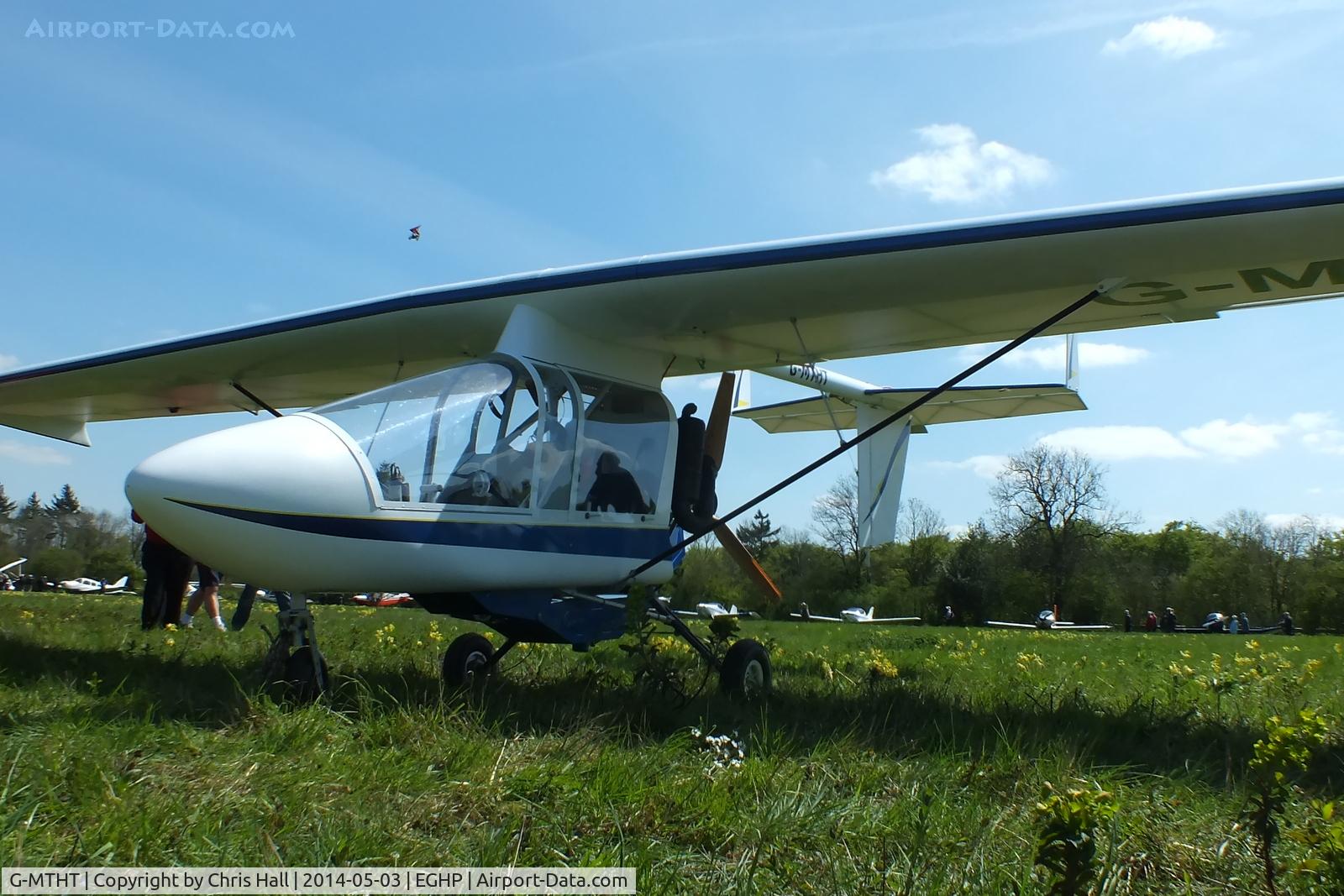 G-MTHT, 1987 CFM Shadow Series CD C/N 058, at the 2014 Microlight Trade Fair, Popham