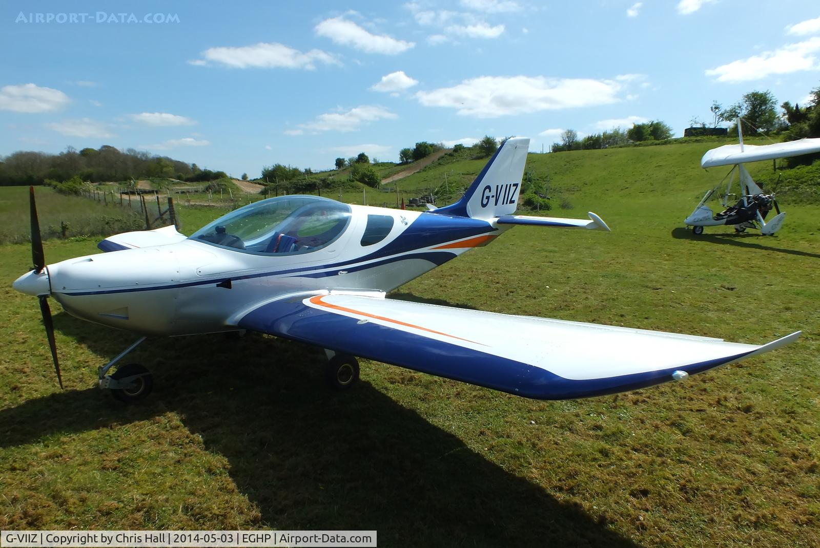 G-VIIZ, 2007 CZAW SportCruiser C/N PFA 338-14672, at the 2014 Microlight Trade Fair, Popham