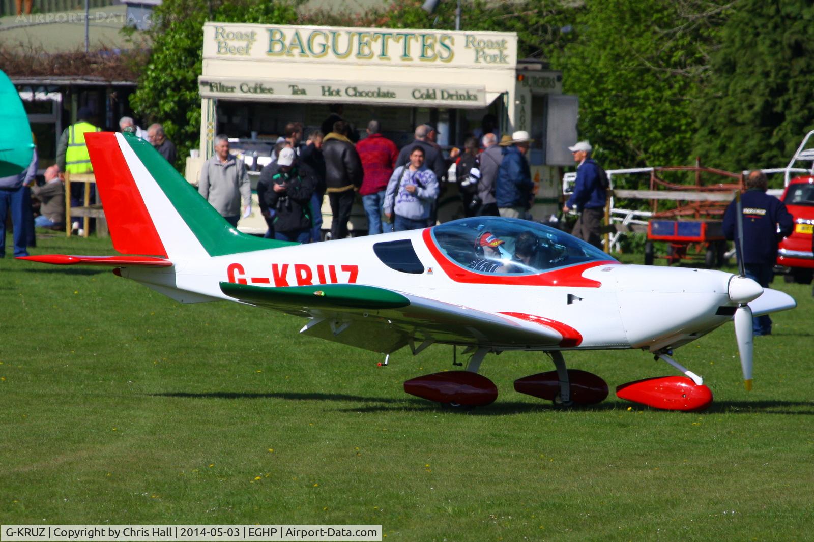 G-KRUZ, 2010 CZAW SportCruiser C/N LAA 338-14765, at the 2014 Microlight Trade Fair, Popham