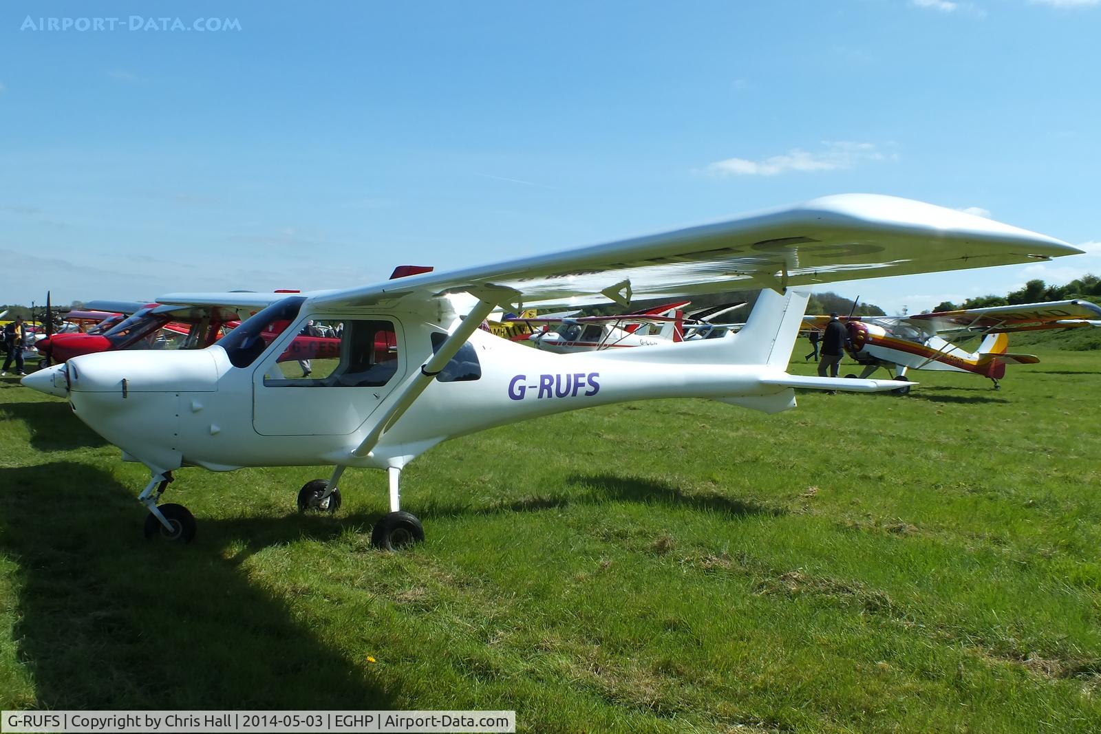 G-RUFS, 1999 Jabiru UL C/N PFA 274A-13359, at the 2014 Microlight Trade Fair, Popham