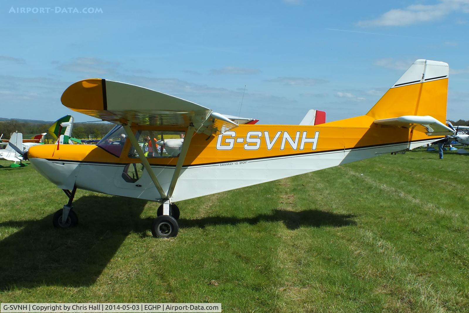 G-SVNH, 2008 ICP MXP-740 Savannah VG Jabiru C/N BMAA/HB/579, at the 2014 Microlight Trade Fair, Popham