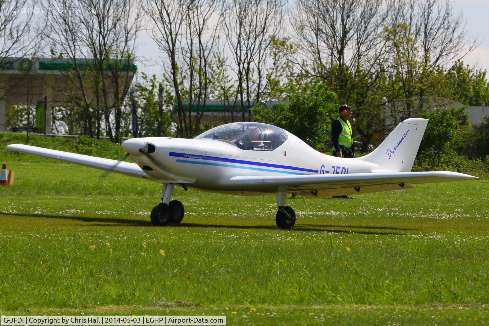 G-JFDI, 2007 Aerospool WT-9 Dynamic C/N DY192/2007, at the 2014 Microlight Trade Fair, Popham