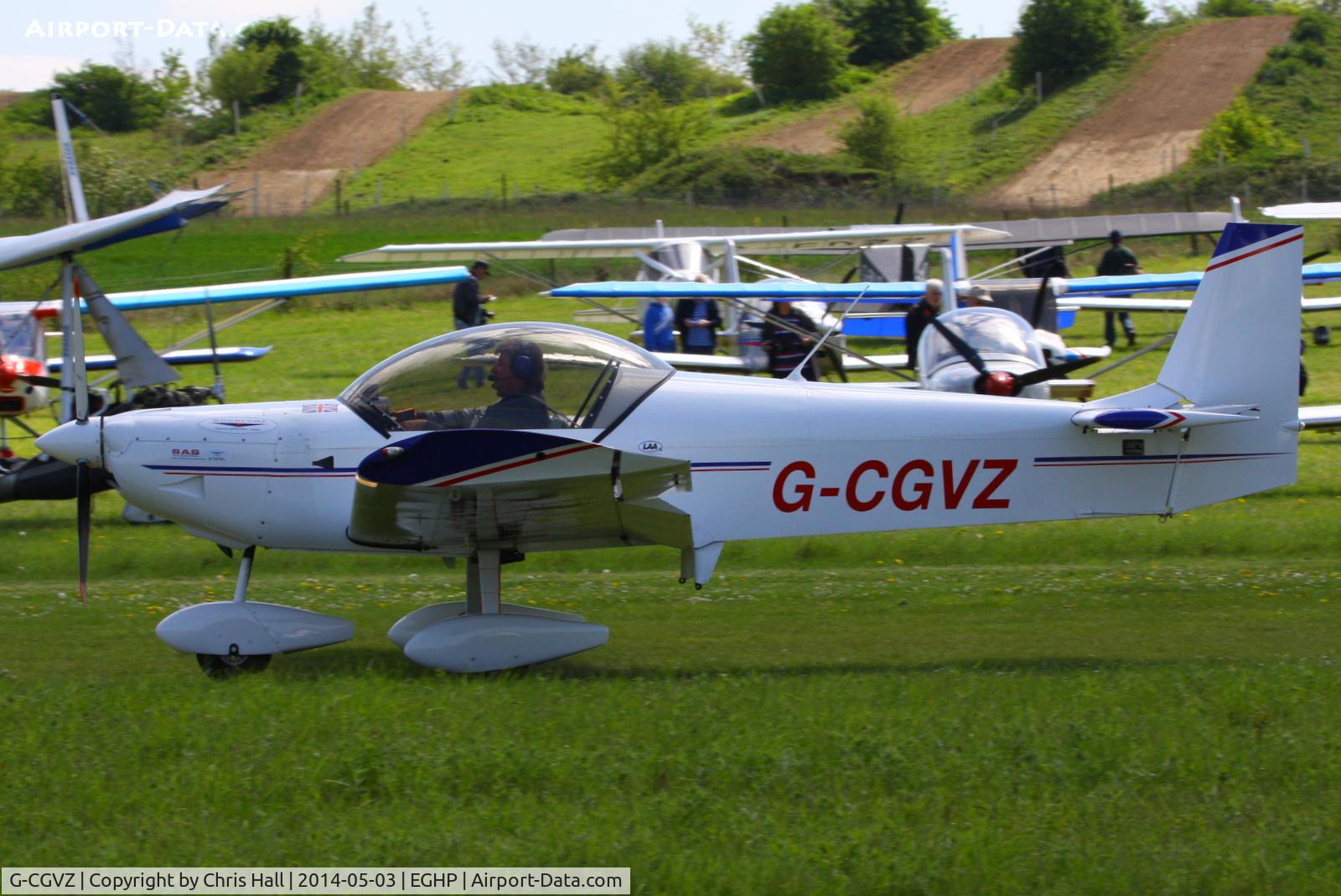 G-CGVZ, 2011 Zenair CH-601 XL C/N LAA 162B-14990, at the 2014 Microlight Trade Fair, Popham