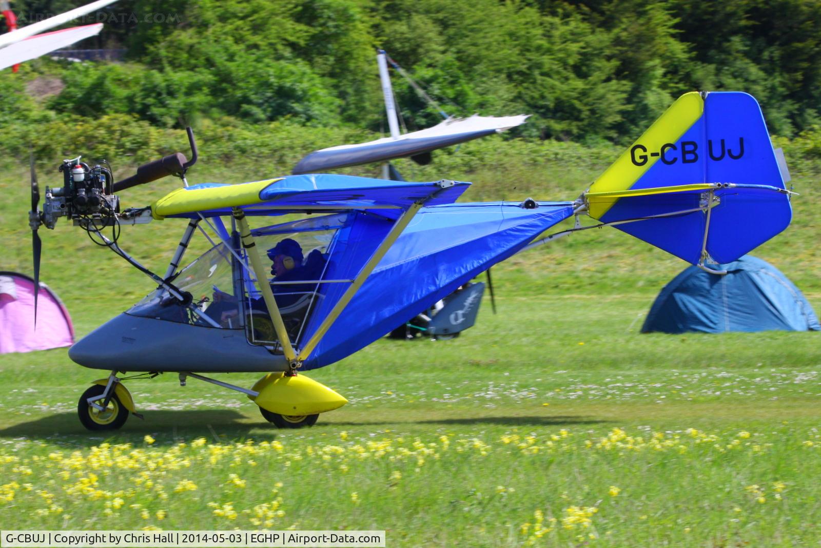 G-CBUJ, 2003 Raj Hamsa X-Air 582(10) C/N BMAA/HB/212, at the 2014 Microlight Trade Fair, Popham