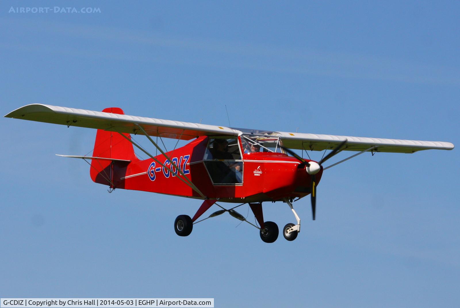 G-CDIZ, 2005 Reality Escapade 912(1) C/N BMAA/HB/393, at the 2014 Microlight Trade Fair, Popham