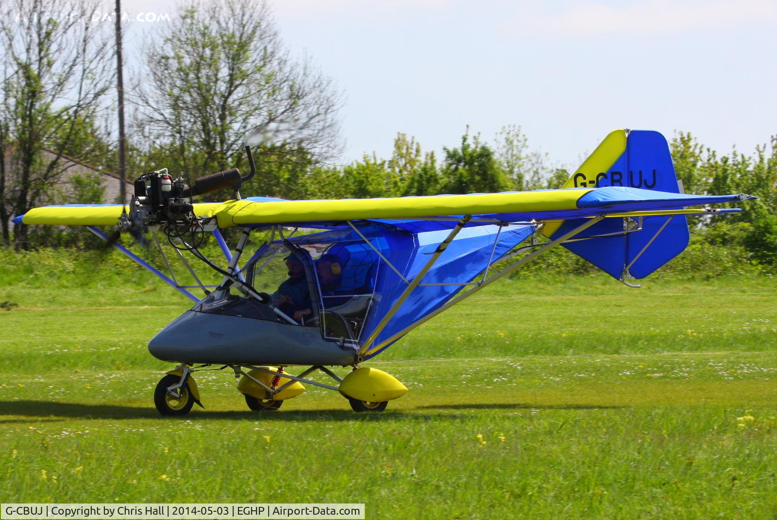 G-CBUJ, 2003 Raj Hamsa X-Air 582(10) C/N BMAA/HB/212, at the 2014 Microlight Trade Fair, Popham