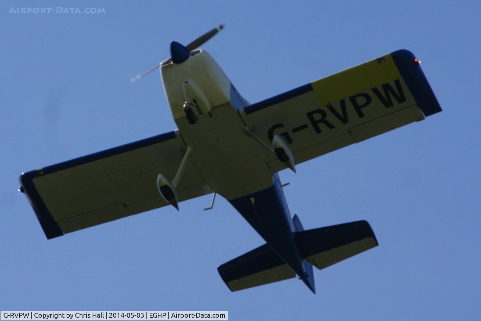 G-RVPW, 2004 Vans RV-6A C/N PFA 181A-13481, at the 2014 Microlight Trade Fair, Popham