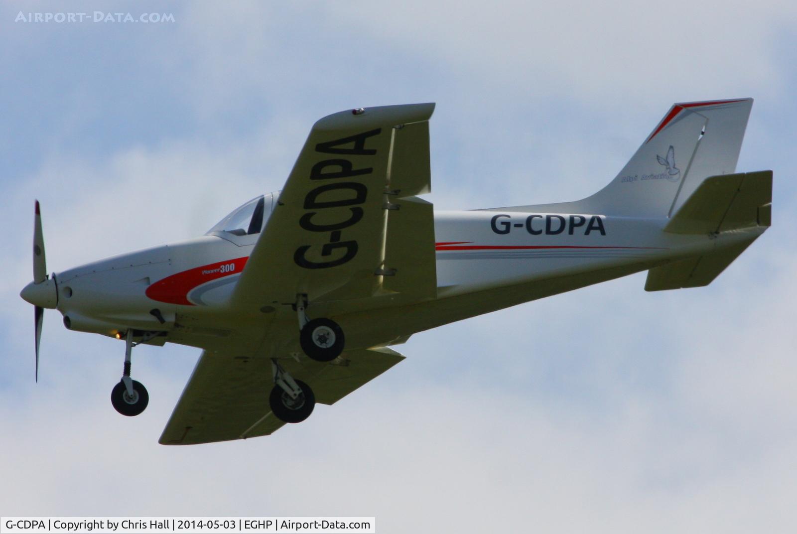 G-CDPA, 2005 Alpi Aviation Pioneer 300 C/N PFA 330-14415, at the 2014 Microlight Trade Fair, Popham