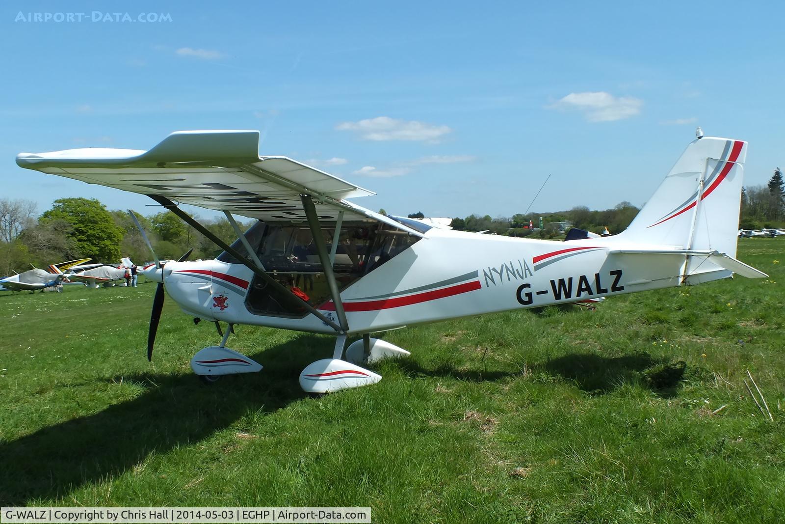 G-WALZ, 2012 Best Off Nynja 912S C/N BMAA/HB/619, at the 2014 Microlight Trade Fair, Popham