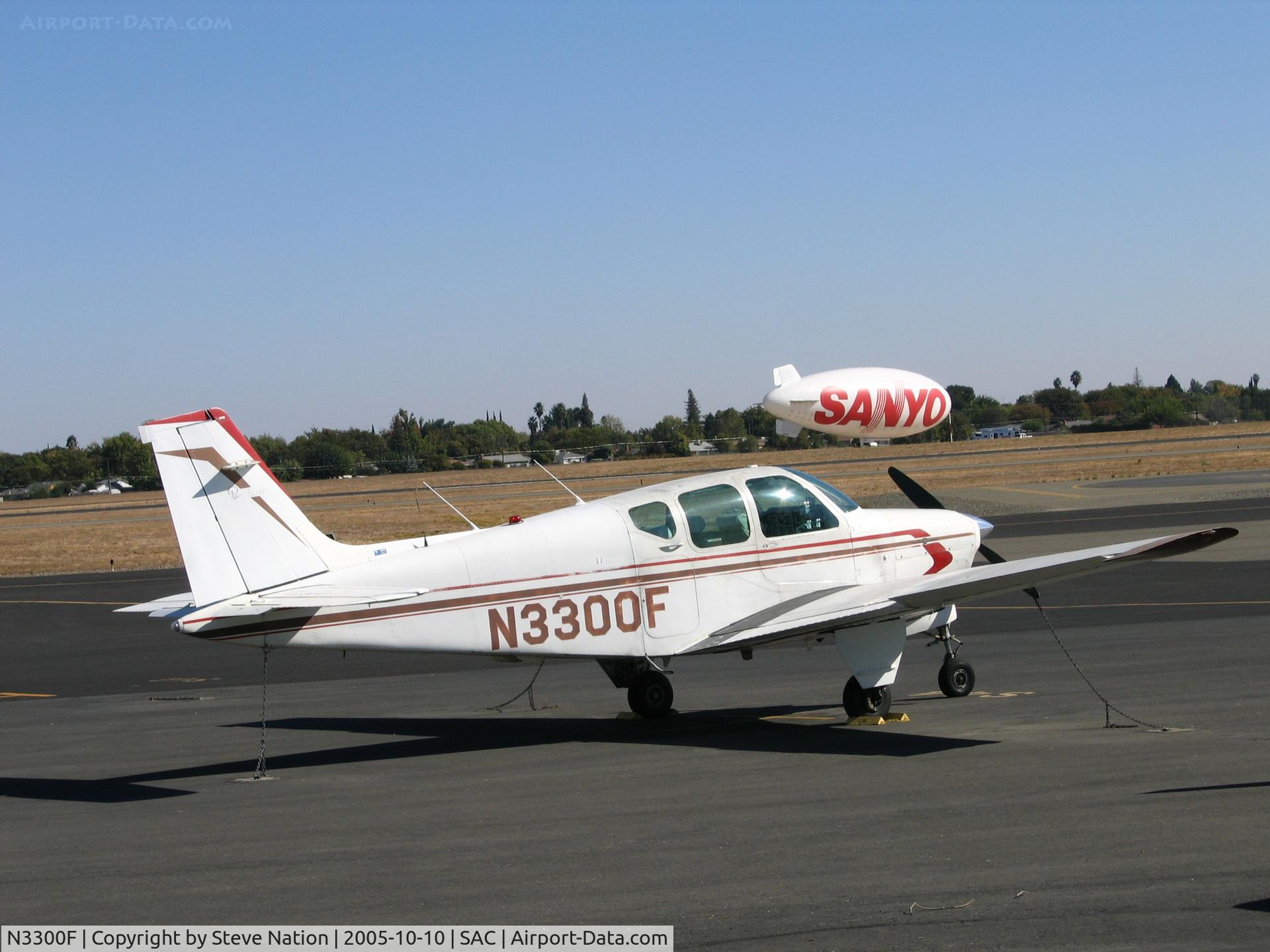 N3300F, 1962 Beech 35-B33 Debonair C/N CD-443, Carter Flygare 1962 Beech 35-B33 at Sacramento Executive Airport, CA