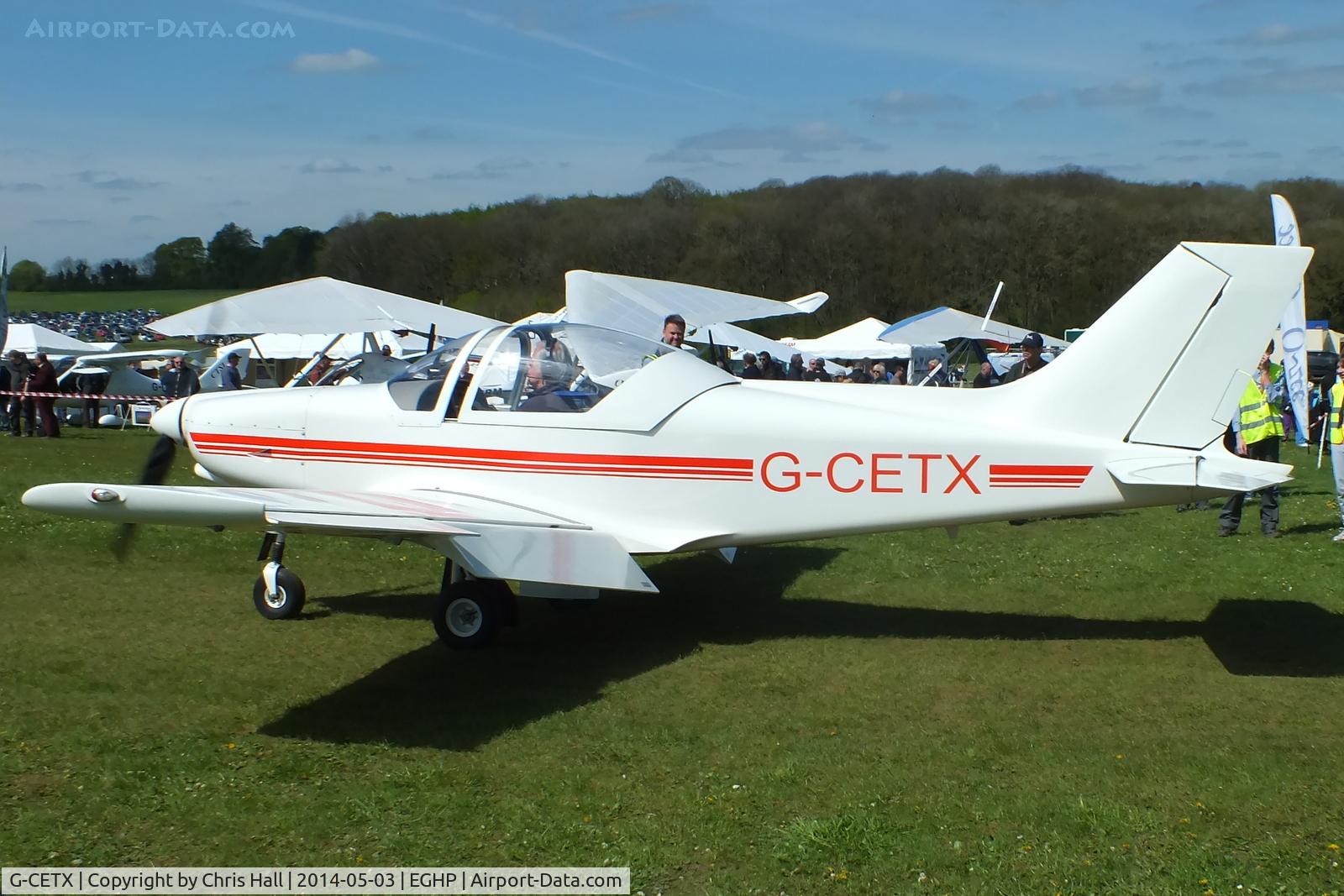 G-CETX, 2007 Alpi Aviation Pioneer 300 C/N PFA 330-14573, at the 2014 Microlight Trade Fair, Popham