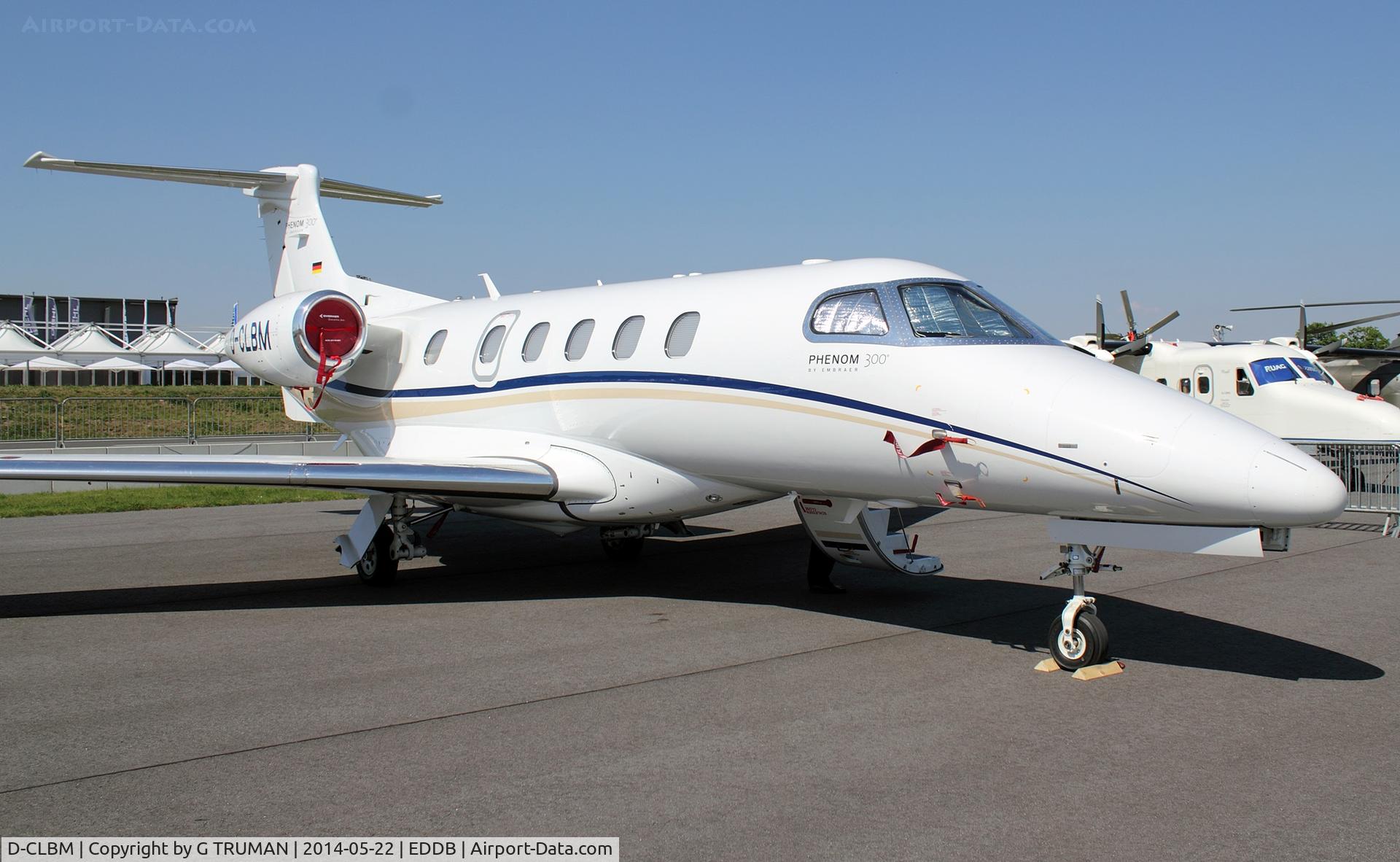 D-CLBM, 2013 Embraer EMB-505 Phenom 300 C/N 50500173, In the static at ILA 2014