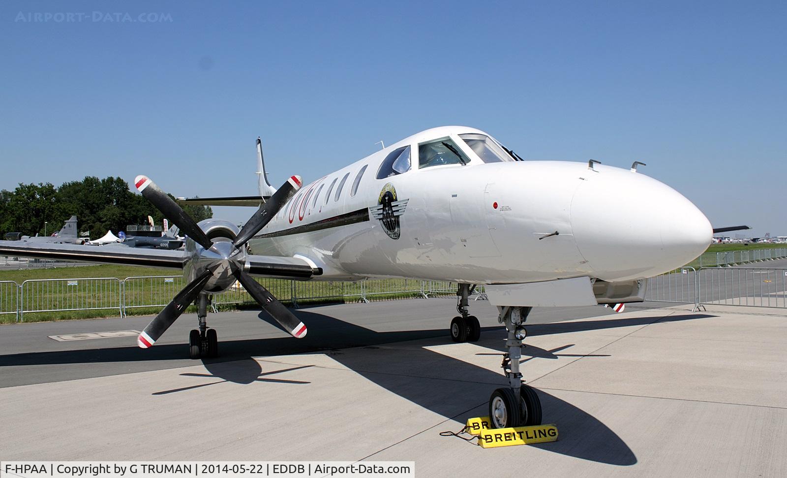 F-HPAA, 1989 Fairchild SA-227AC Metro III C/N AC-754B, Breitling team support aircraft at ILA 2014