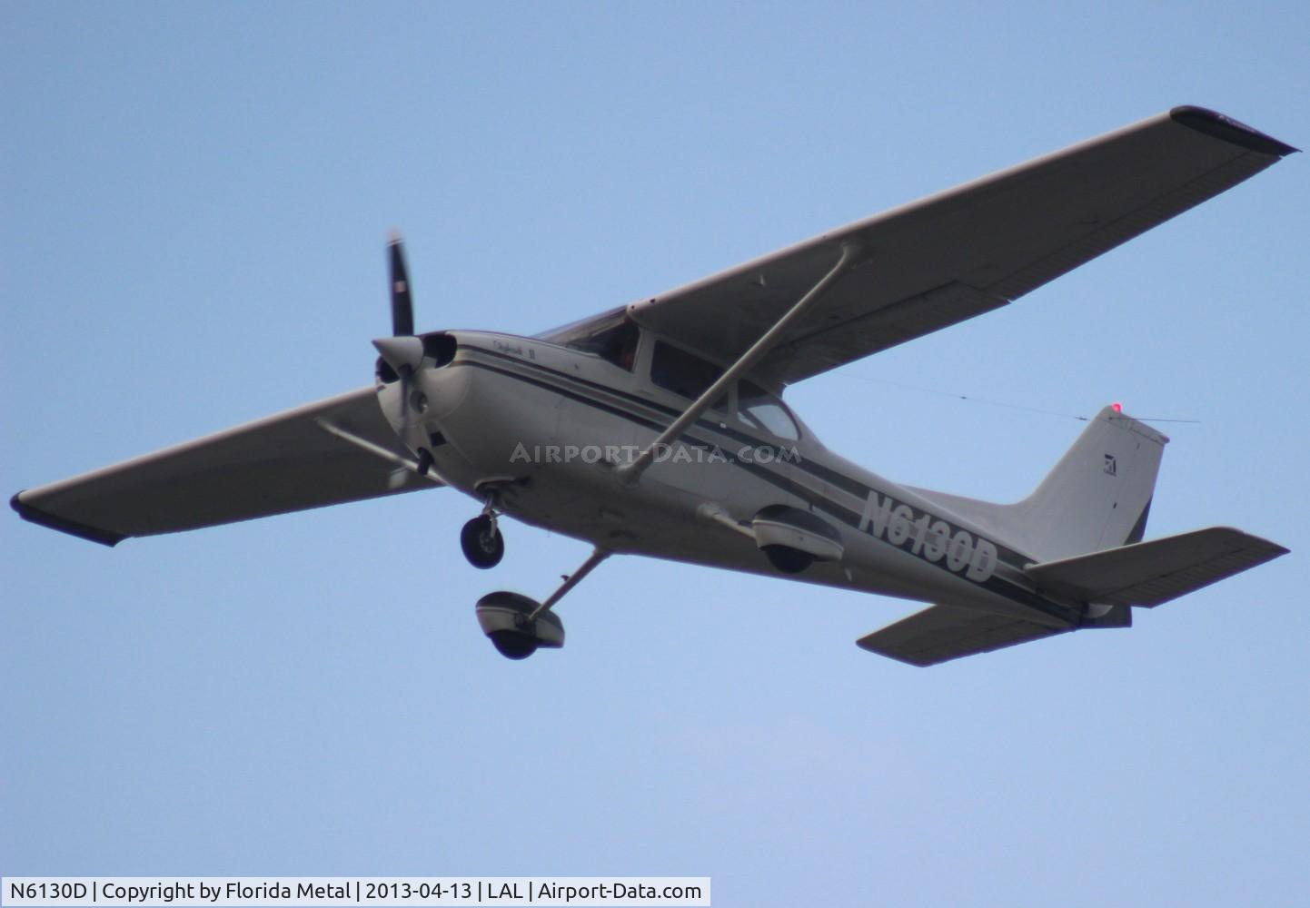 N6130D, 1979 Cessna 172N C/N 17272610, Cessna 172N leaving Sun N Fun