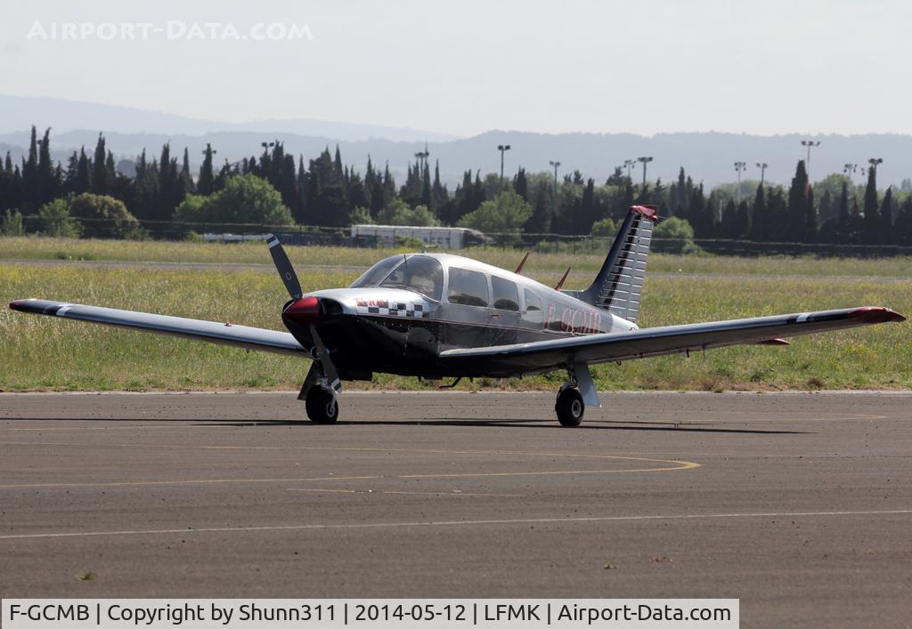 F-GCMB, 1977 Piper PA-28R-201T Cherokee Arrow III C/N 28R-7703087, Parked at the Airclub...