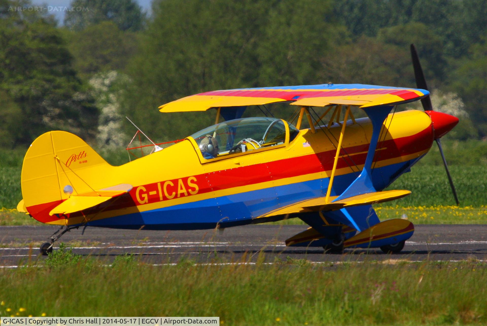 G-ICAS, 1996 Aviat Pitts S-2B Special C/N 5344, BAeA Duxford Trophy, Sleap