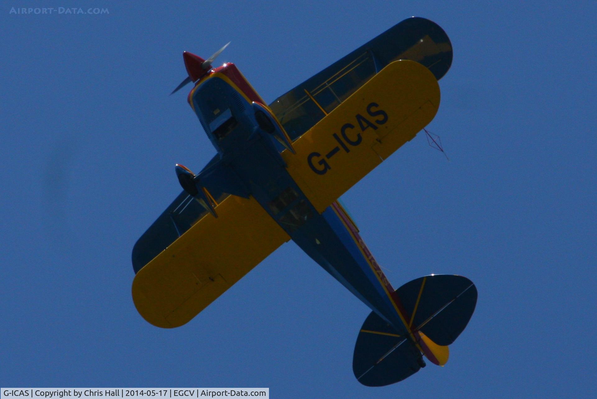 G-ICAS, 1996 Aviat Pitts S-2B Special C/N 5344, BAeA Duxford Trophy, Sleap