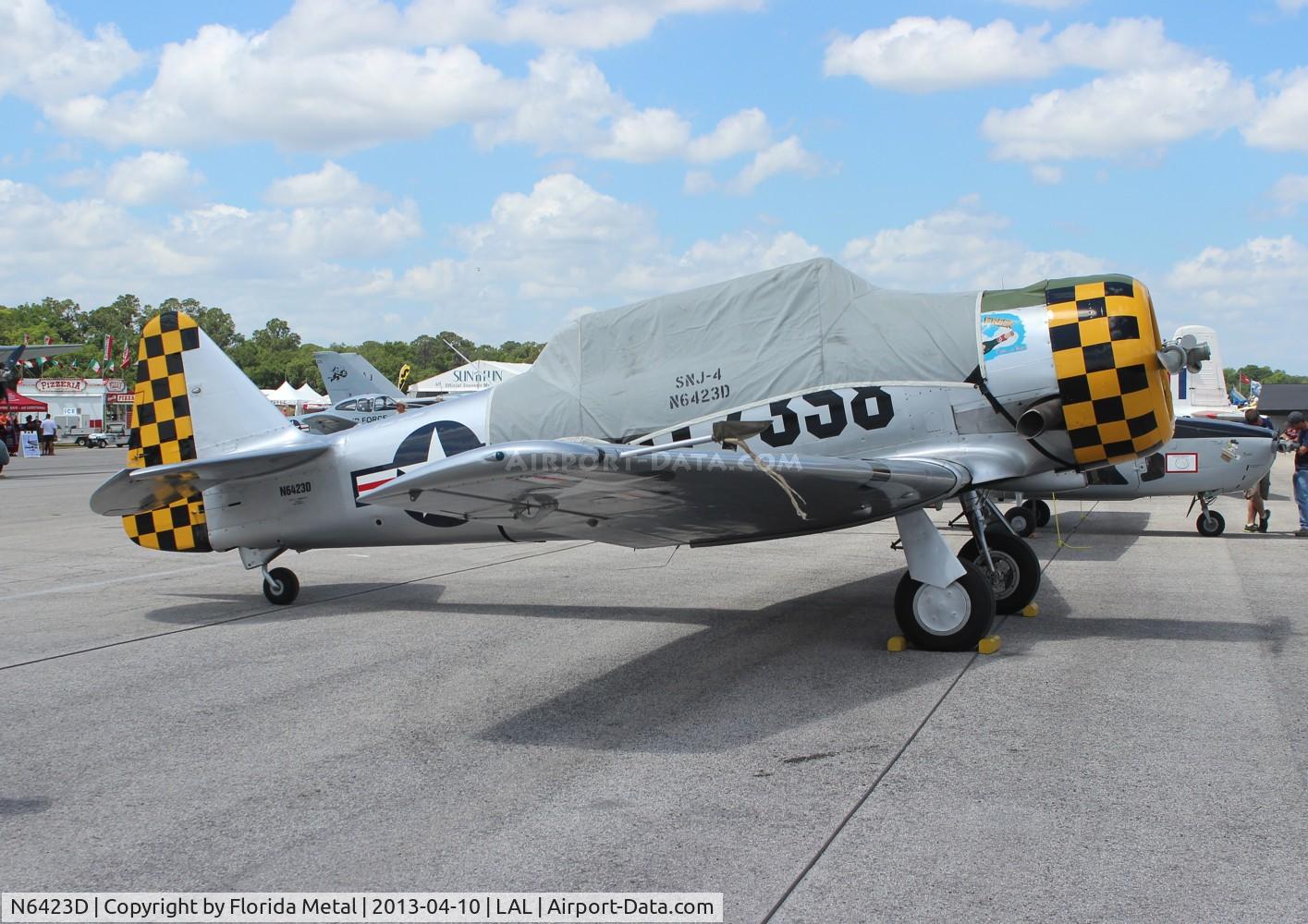 N6423D, 1941 North American SNJ-4 Texan C/N 88-13519, SNJ-4 at Sun N Fun