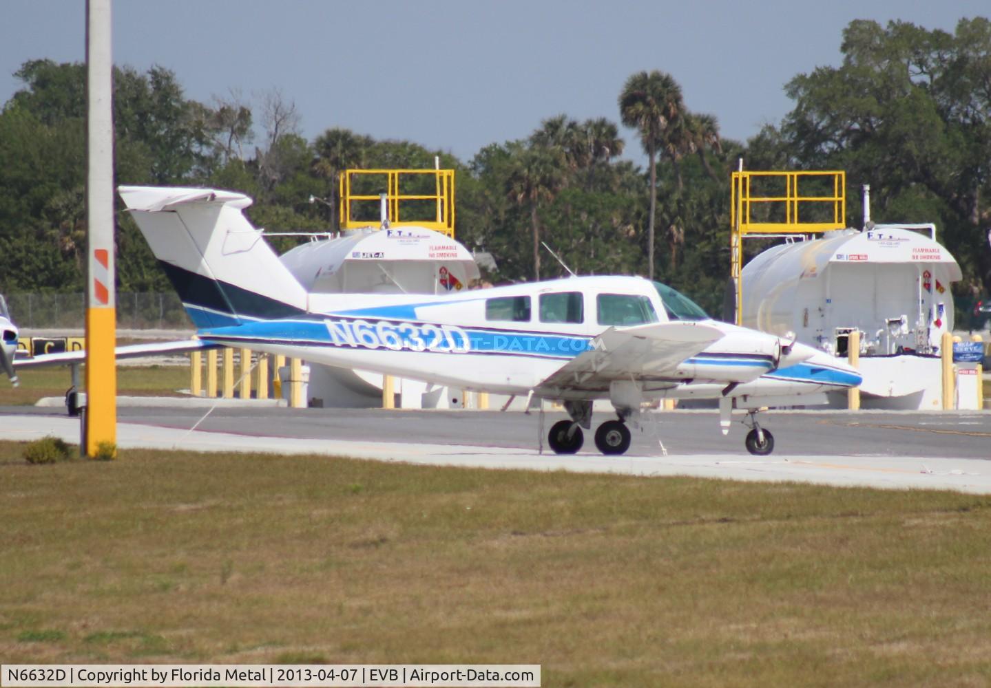 N6632D, 1979 Beech 76 Duchess C/N ME-235, Beech Duchess