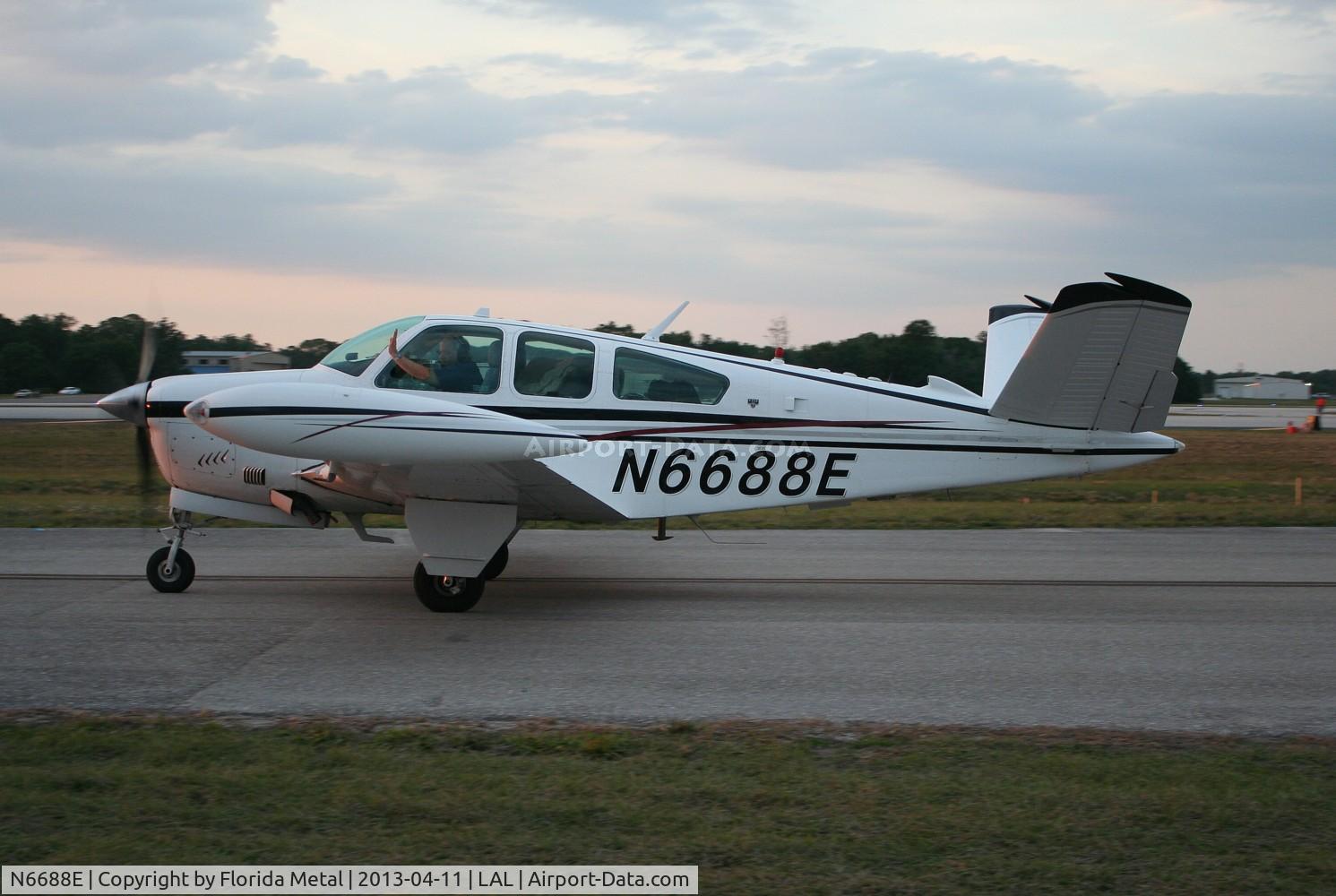 N6688E, 1979 Beech V35B Bonanza C/N D-10319, Bonanza at Sun N Fun