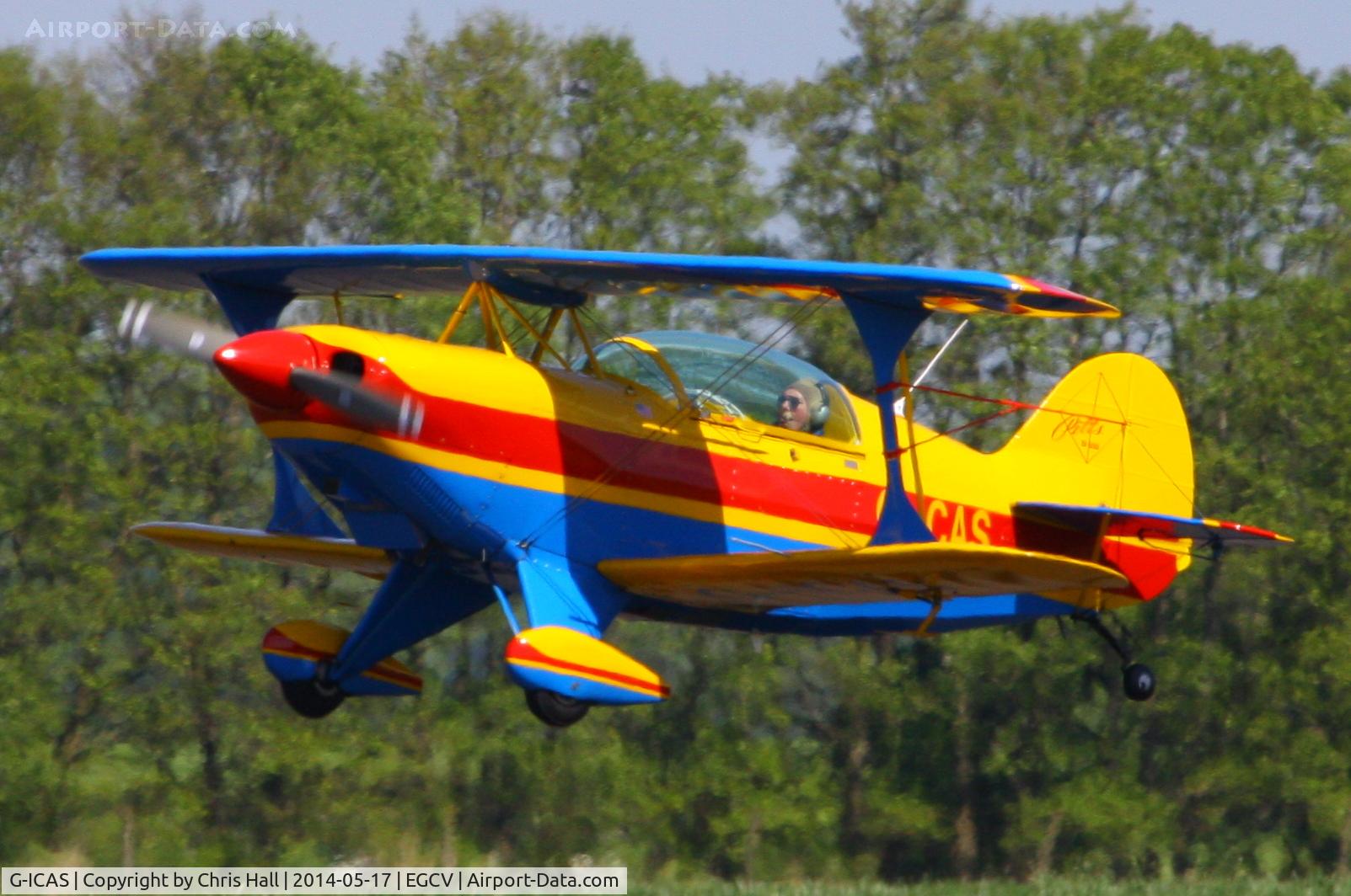 G-ICAS, 1996 Aviat Pitts S-2B Special C/N 5344, BAeA Duxford Trophy, Sleap