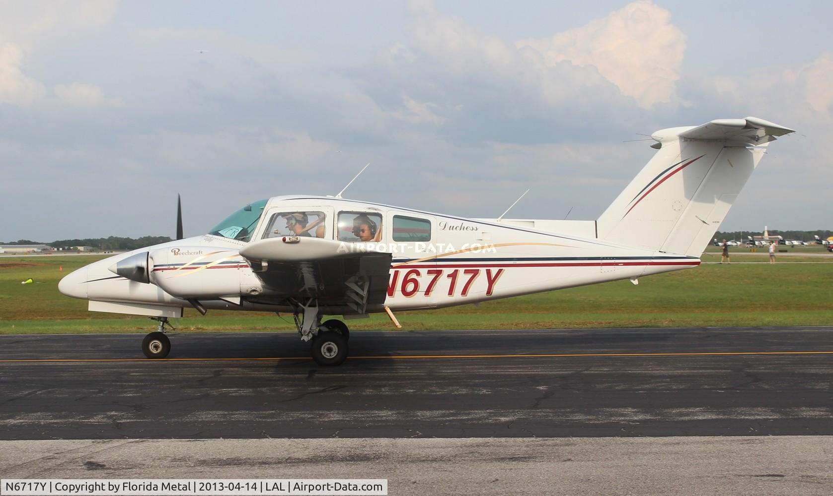 N6717Y, 1980 Beech 76 Duchess C/N ME-331, Beech Duchess at Sun N fun