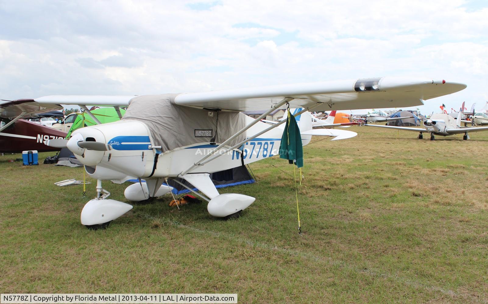 N5778Z, 1963 Piper PA-22-108 Colt C/N 22-9623, Tripacer at Sun N Fun